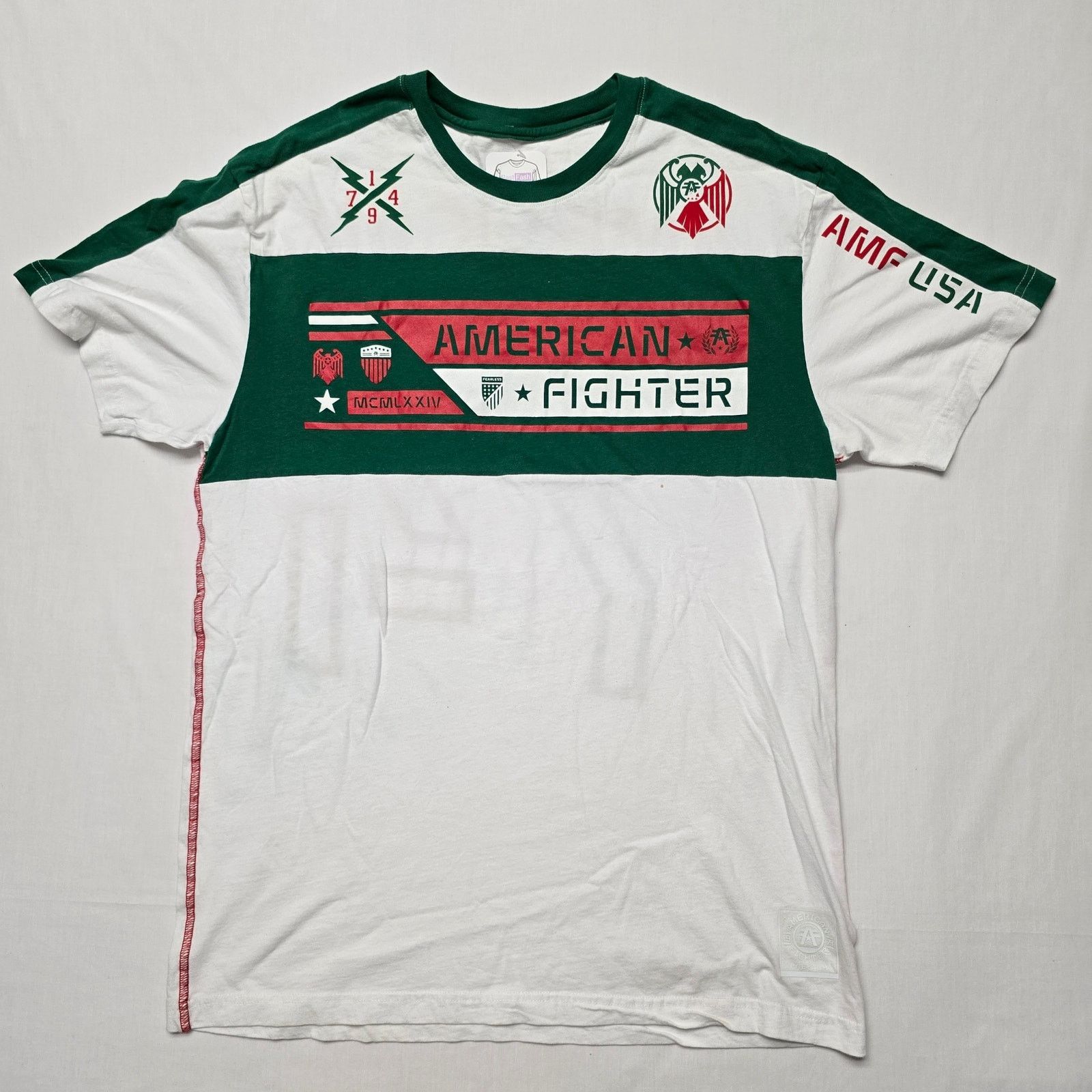 Other American Fighter Shirt 1974 Premium Athletics White XL Tee Size US XL / EU 56 / 4 - 1 Thumbnail