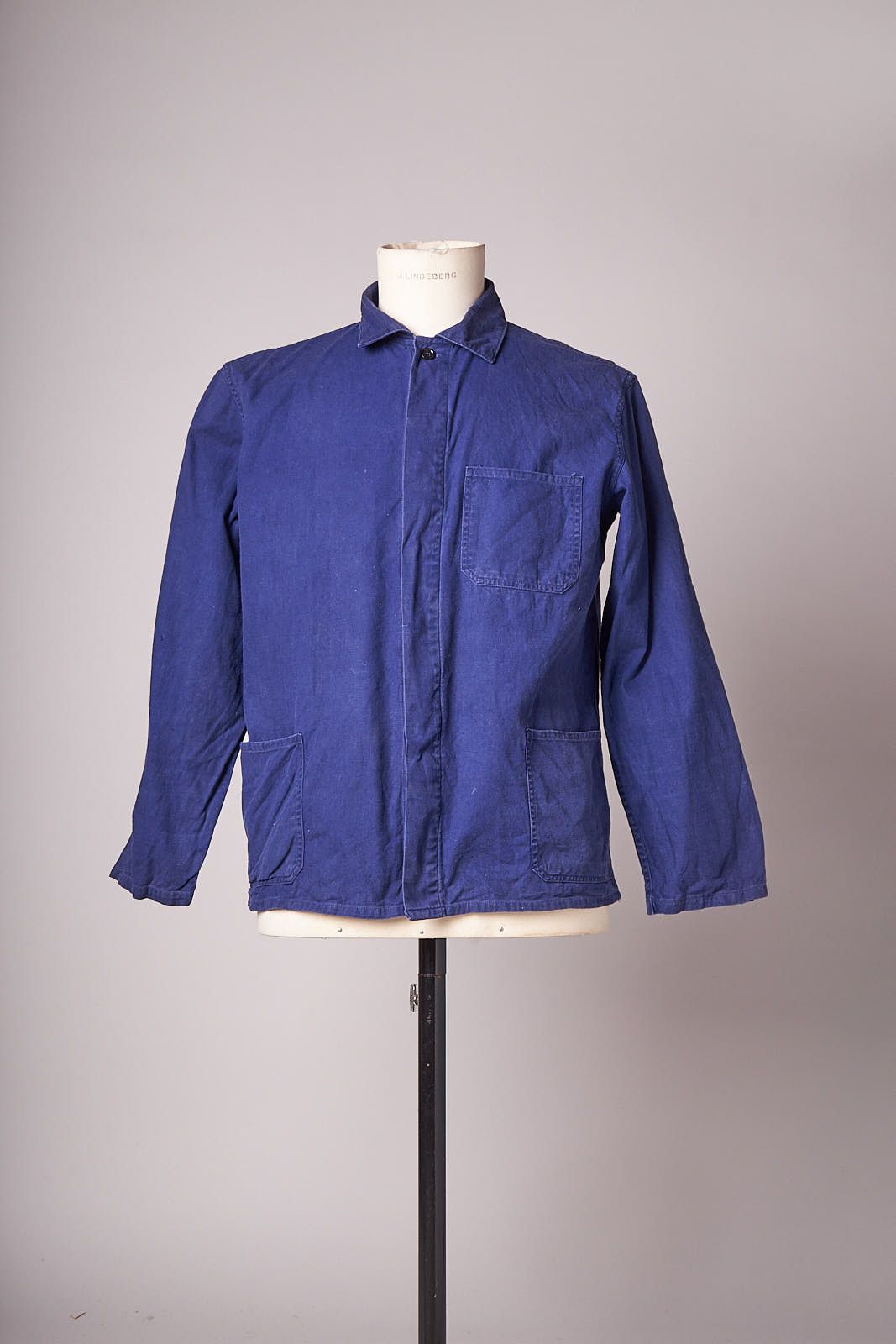 Vintage Vintage 1970s-80s Dark Blue Chore Jacket Size US M / EU 48-50 / 2 - 1 Thumbnail