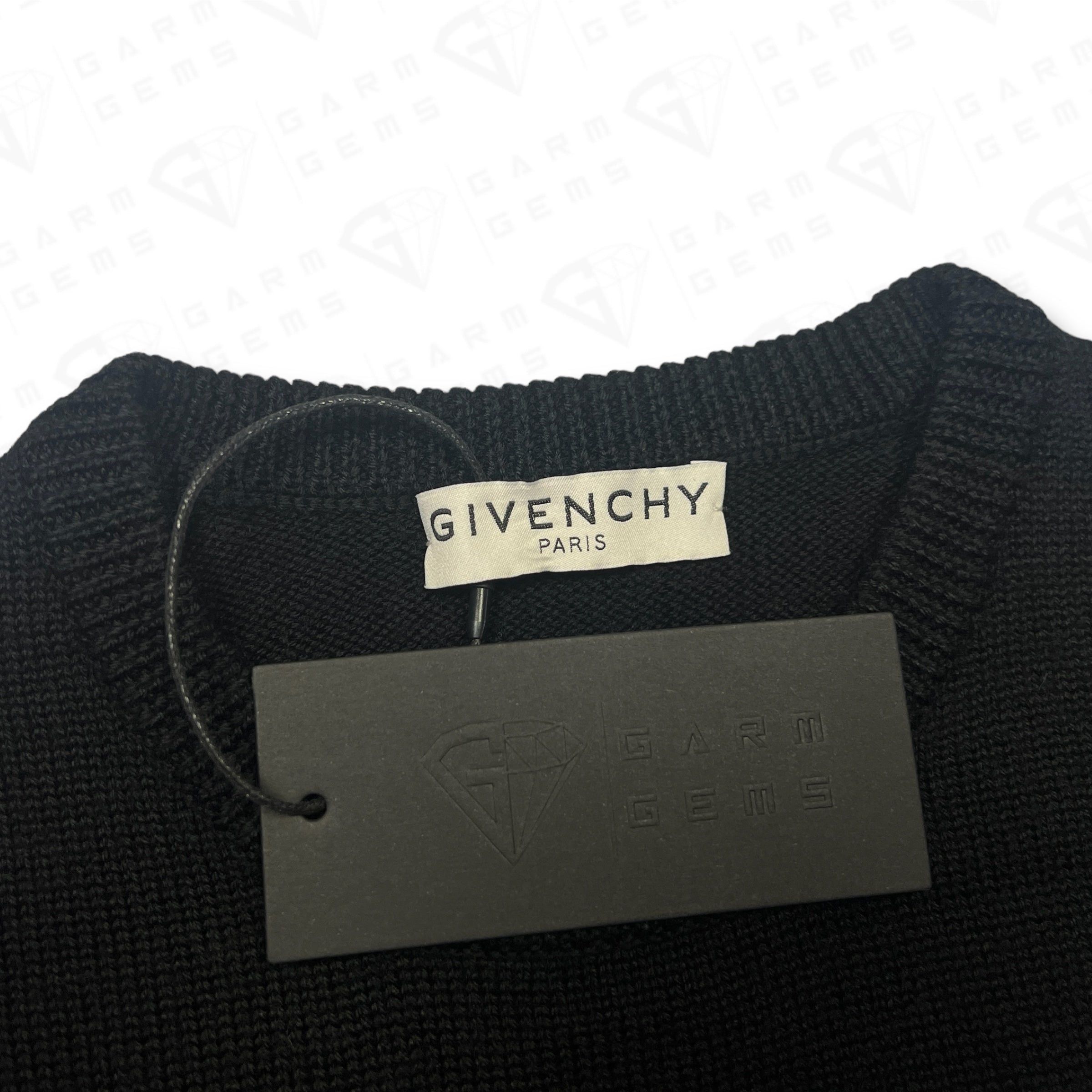 Givenchy Givenchy Woven Logo Wool Jumper Size US XS / EU 42 / 0 - 4 Thumbnail