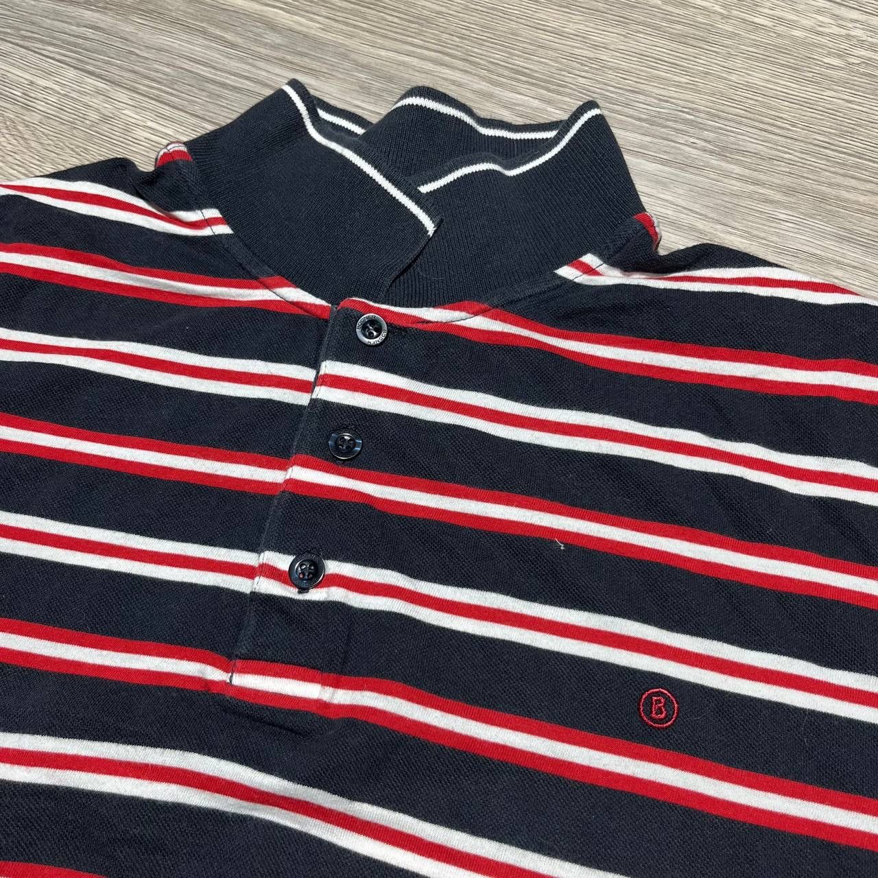 Bogner Bogner T-shirt Polos stripe Size US XXL / EU 58 / 5 - 2 Thumbnail