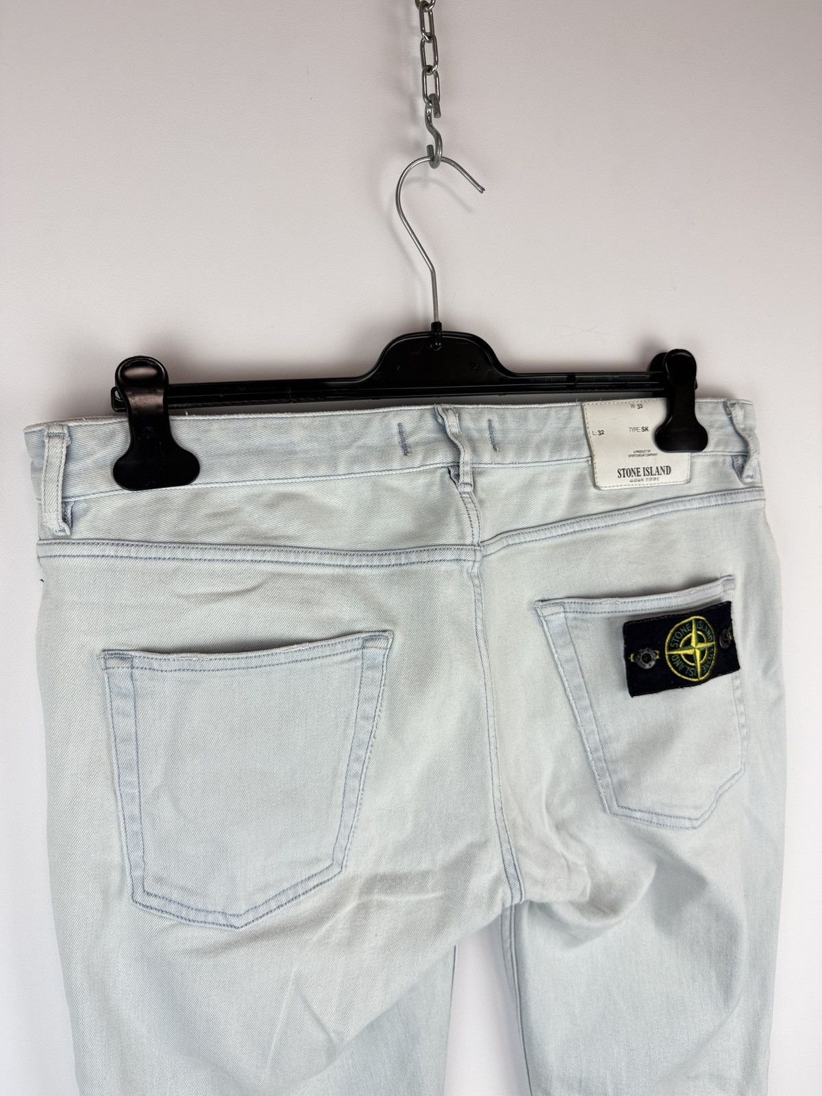 Stone Island Light-blue Stone Island jeans Size US 33 - 5 Thumbnail