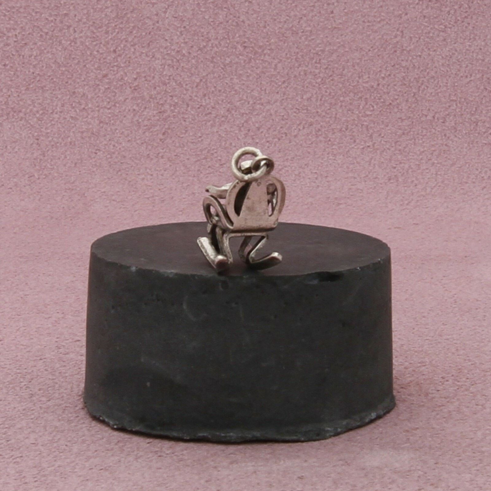 Sterling Silver sterling silver vintage 3d rocking chair charm pendant Size ONE SIZE - 3 Thumbnail