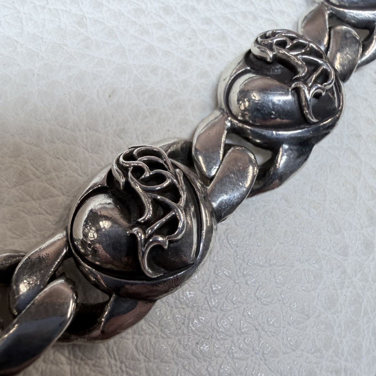 Chrome Hearts Chrome Hearts Multi Heart ID Box Bracelet Size ONE SIZE - 11 Thumbnail