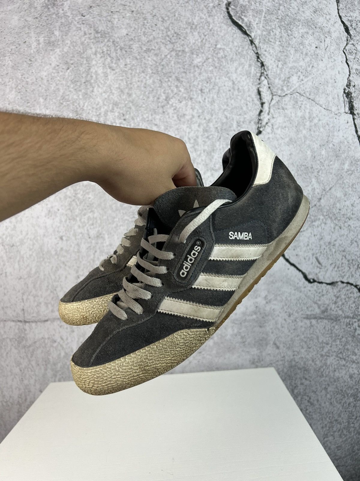 Adidas Vintage Adidas Samba sneakers Size US 9.5 / EU 42-43 - 9 Thumbnail