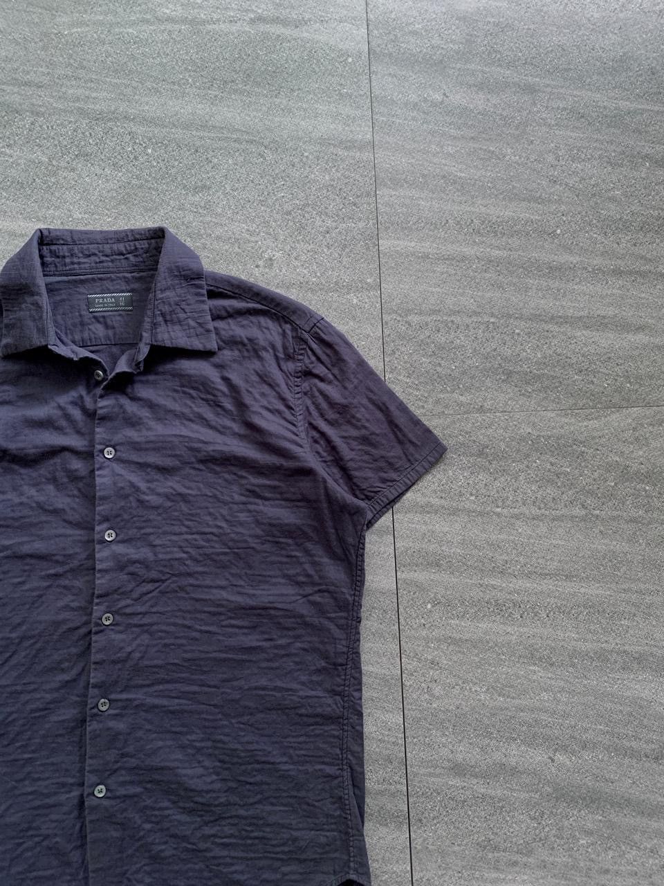 Prada FREE TAX! Soft Pleated SS Shirt Size US M / EU 48-50 / 2 - 2 Thumbnail