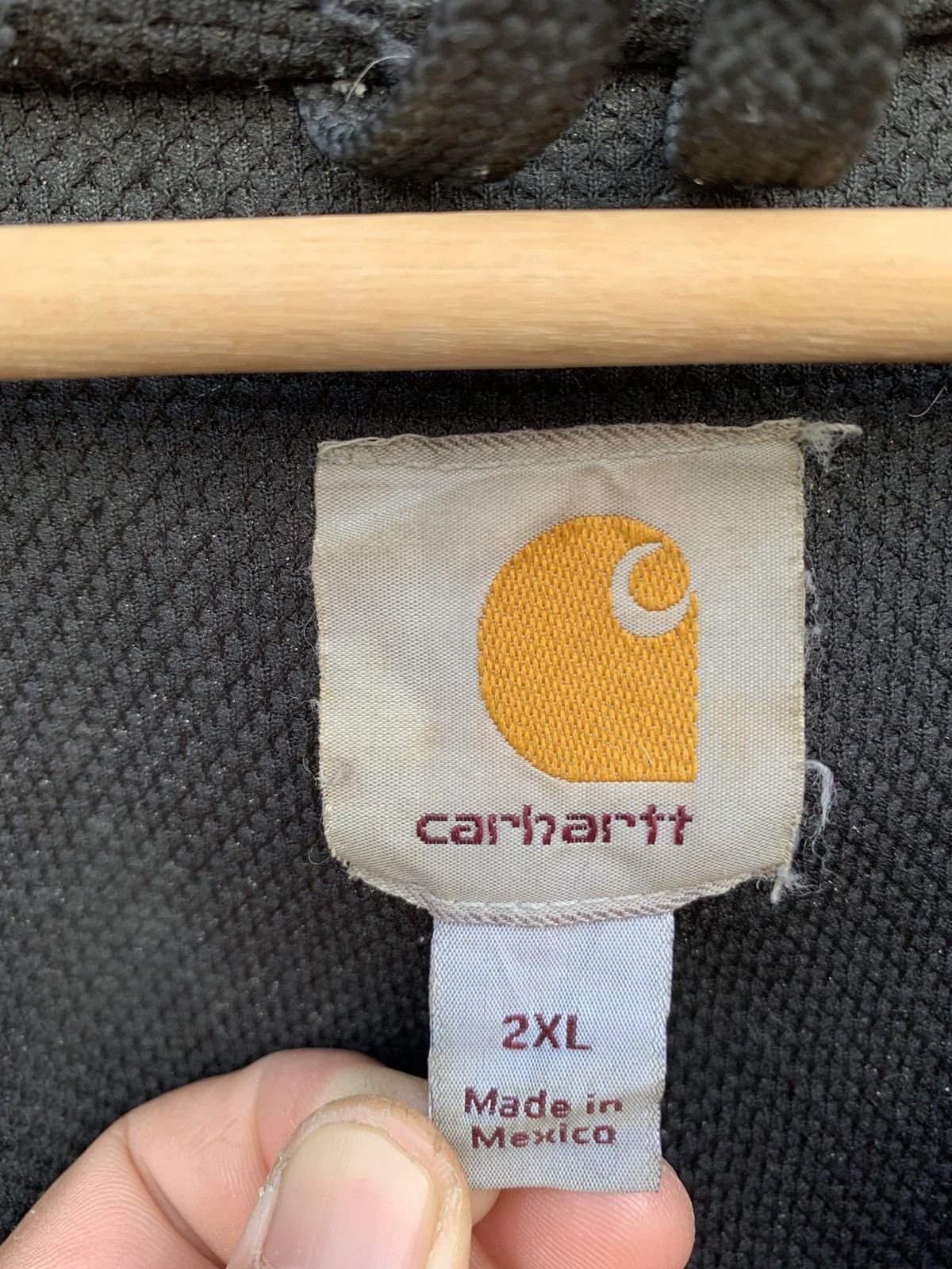 Carhartt Vintage Carhartt Hoodie Oversized Jacket Size US XXL / EU 58 / 5 - 14 Thumbnail