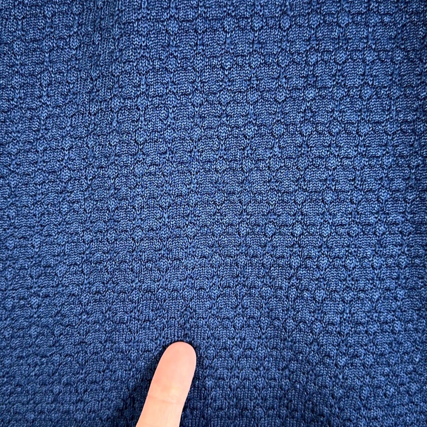 Vintage VINTAGE Donegal Coleseta Polo Shirt M Blue 60s 70s Retro Rockabilly Button-Down Collar Mens Polo Shirt Medium Bubble Texture Knit 60s 70s Size US M / EU 48-50 / 2 - 6 Thumbnail