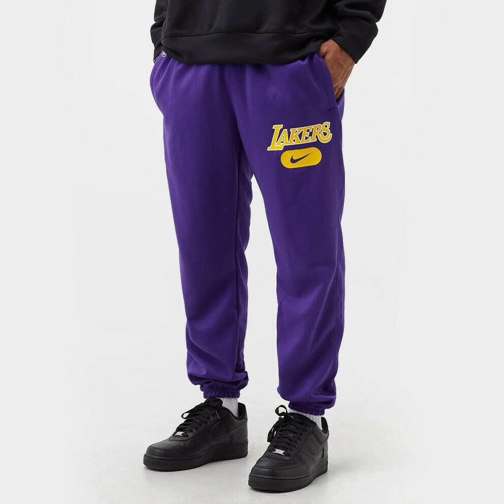 Nike Nike NBA Los Angeles Lakers Sweatpants Purple Gold Logo Size US 32 / EU 48 - 5 Thumbnail