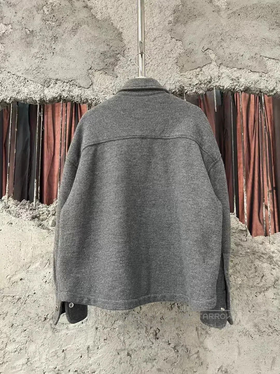 Chrome Hearts Chrome Hearts Gray Silver Buckle Wool Jacket. Size US S / EU 44-46 / 1 - 2 Thumbnail