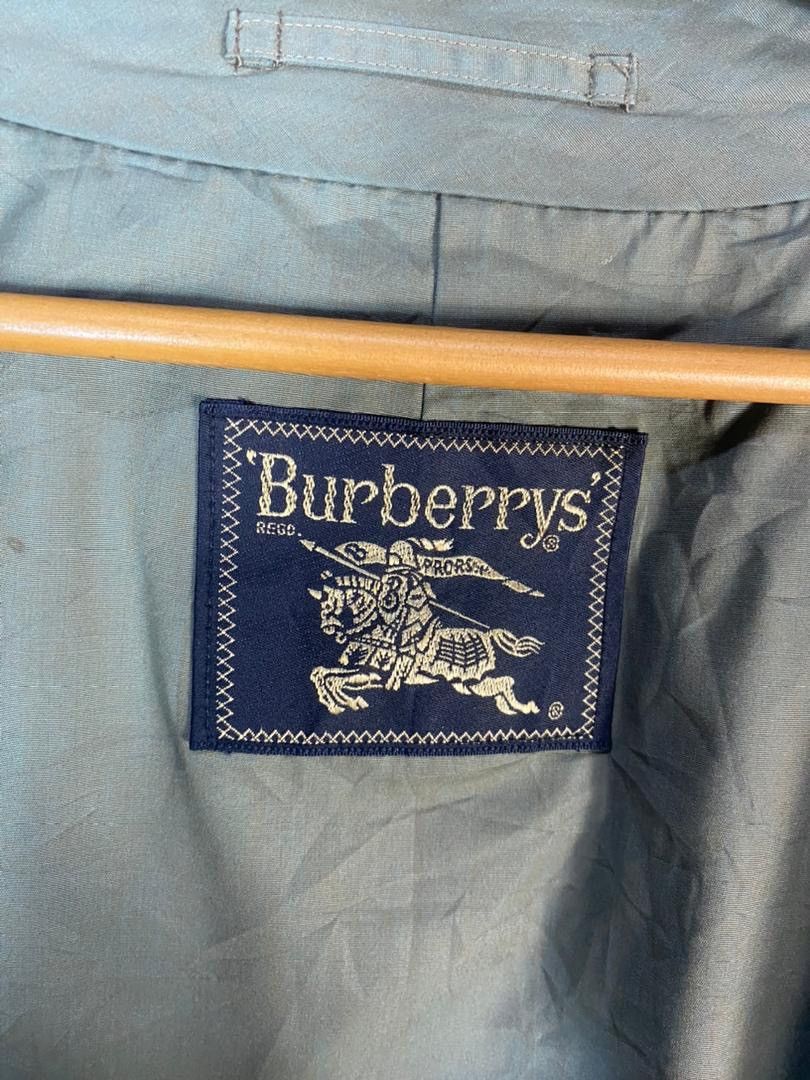 Burberry × Designer × Vintage Unisex 🔥Vintage Burberry trench coat Size US M / EU 48-50 / 2 - 7 Thumbnail