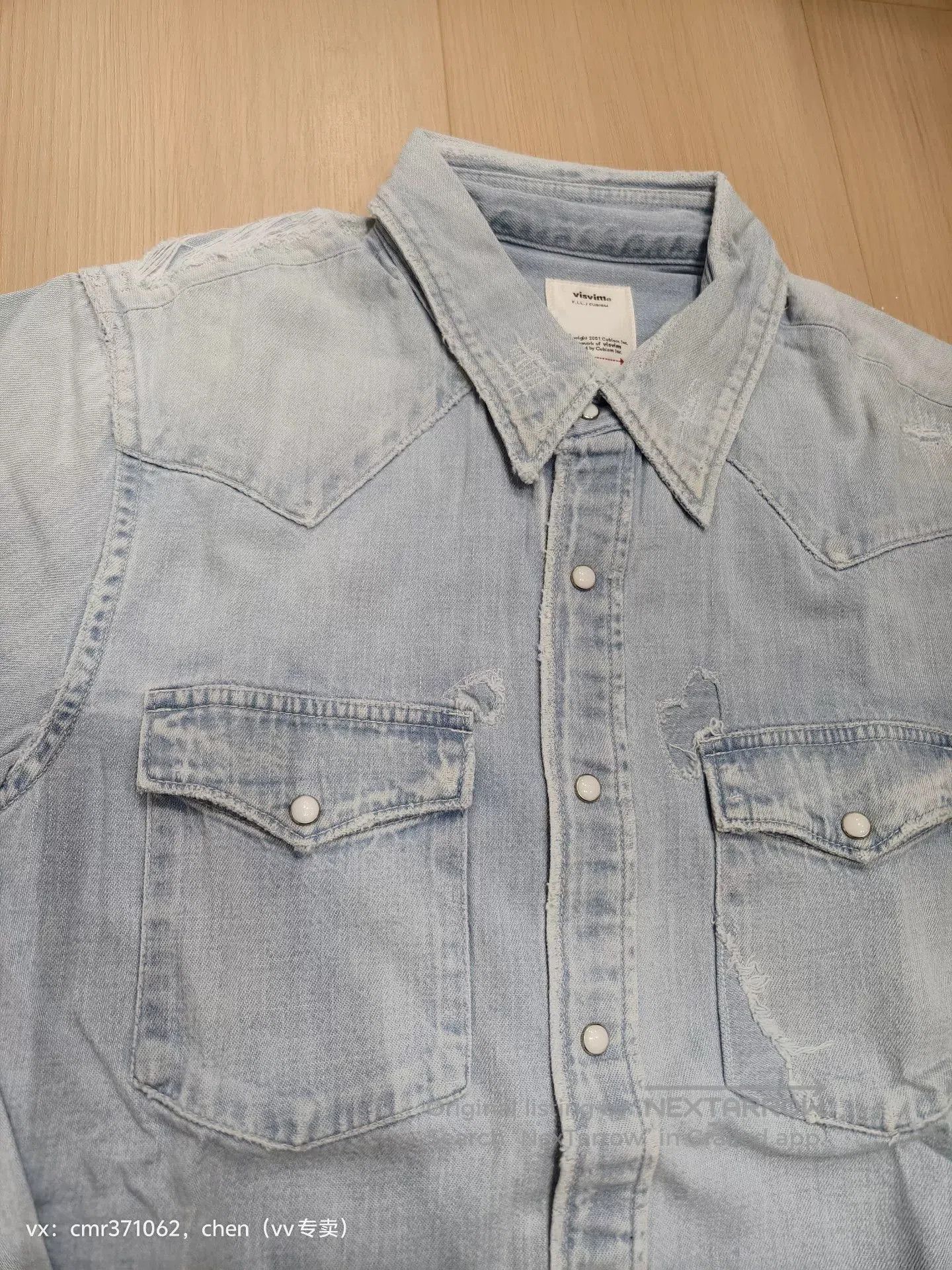 Visvim VISVIM 20SS Social Sculpture Shirt. Size US S / EU 44-46 / 1 - 2 Thumbnail