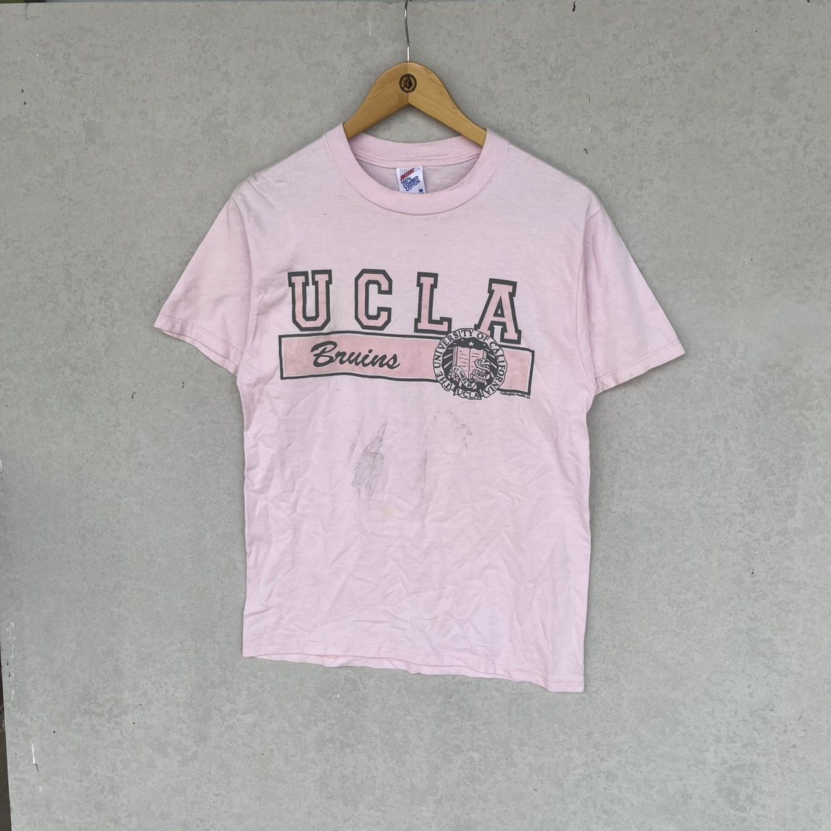 Other Vintage UCLA Big Print Pink Tee Size M Size M / US 6-8 / IT 42-44 - 2 Thumbnail