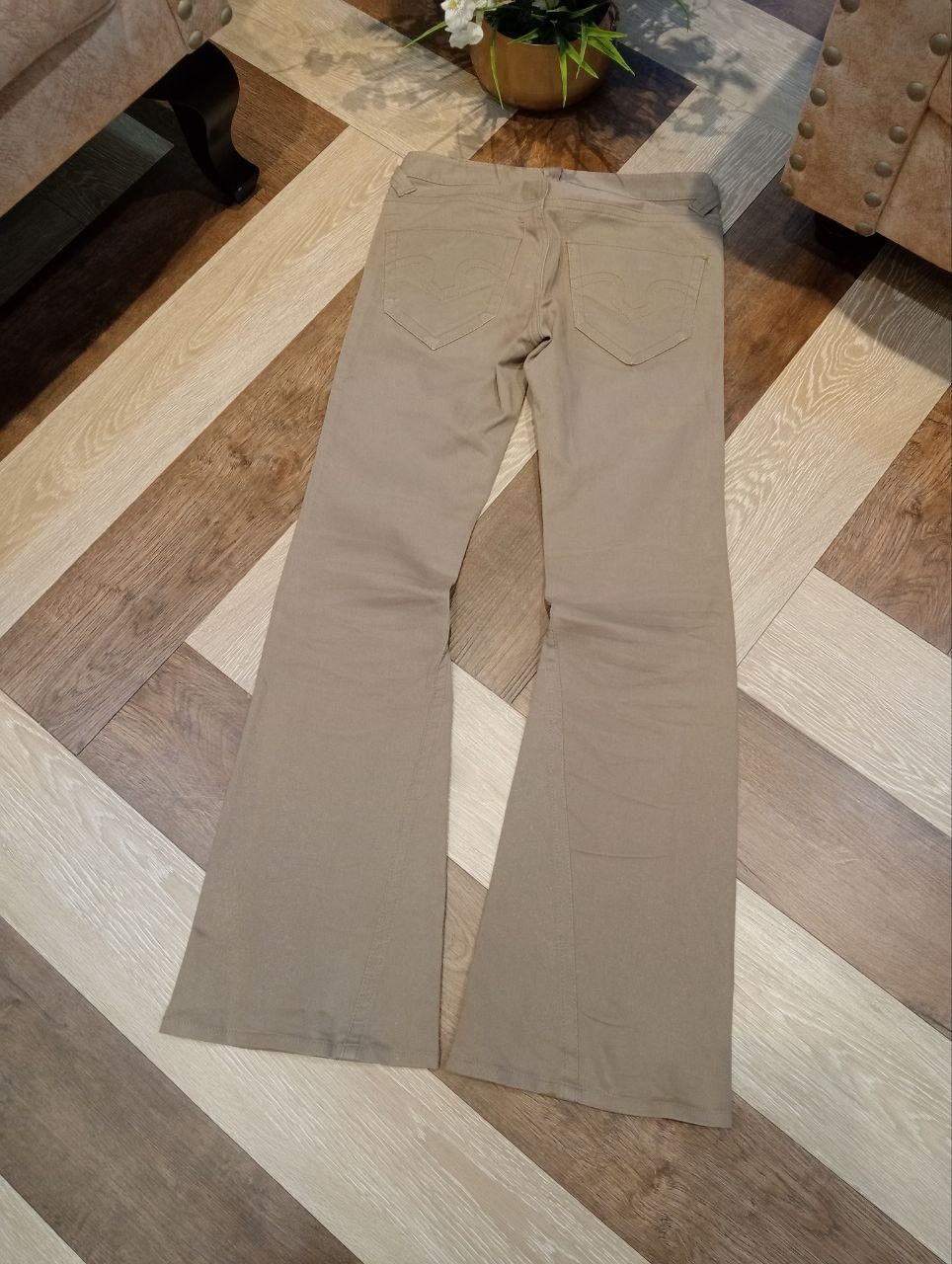 Tornado Mart TORNADO MART FEMME STRETCH FLARED PANTS Size 29" - 9 Thumbnail