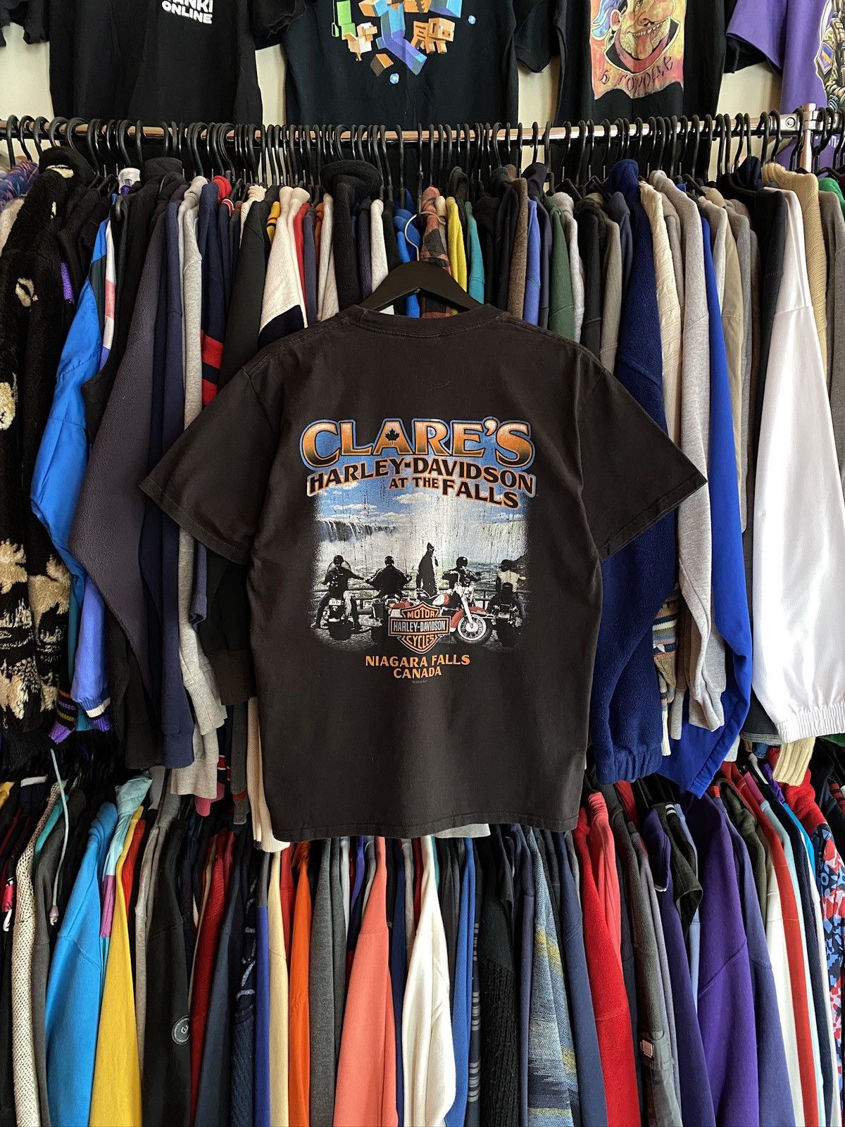 Harley Davidson VINTAGE HARLEY DAVIDSON NIAGARA CANADA T-SHIRT Y2k Size US M / EU 48-50 / 2 - 3 Thumbnail