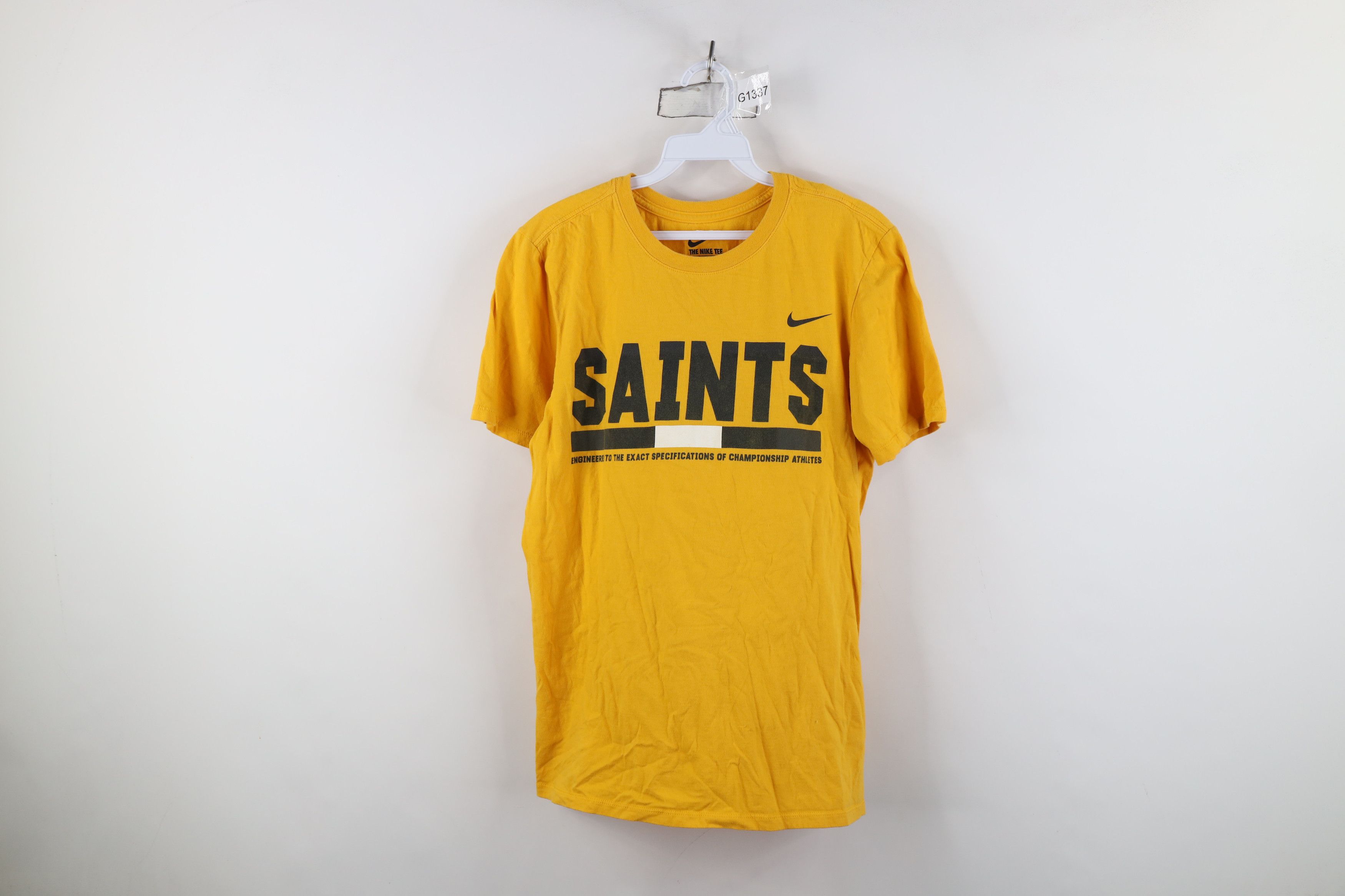 Nike Nike Faded Spell Out Saints Short Sleeve T-Shirt Yellow Size US S / EU 44-46 / 1 - 1 Thumbnail