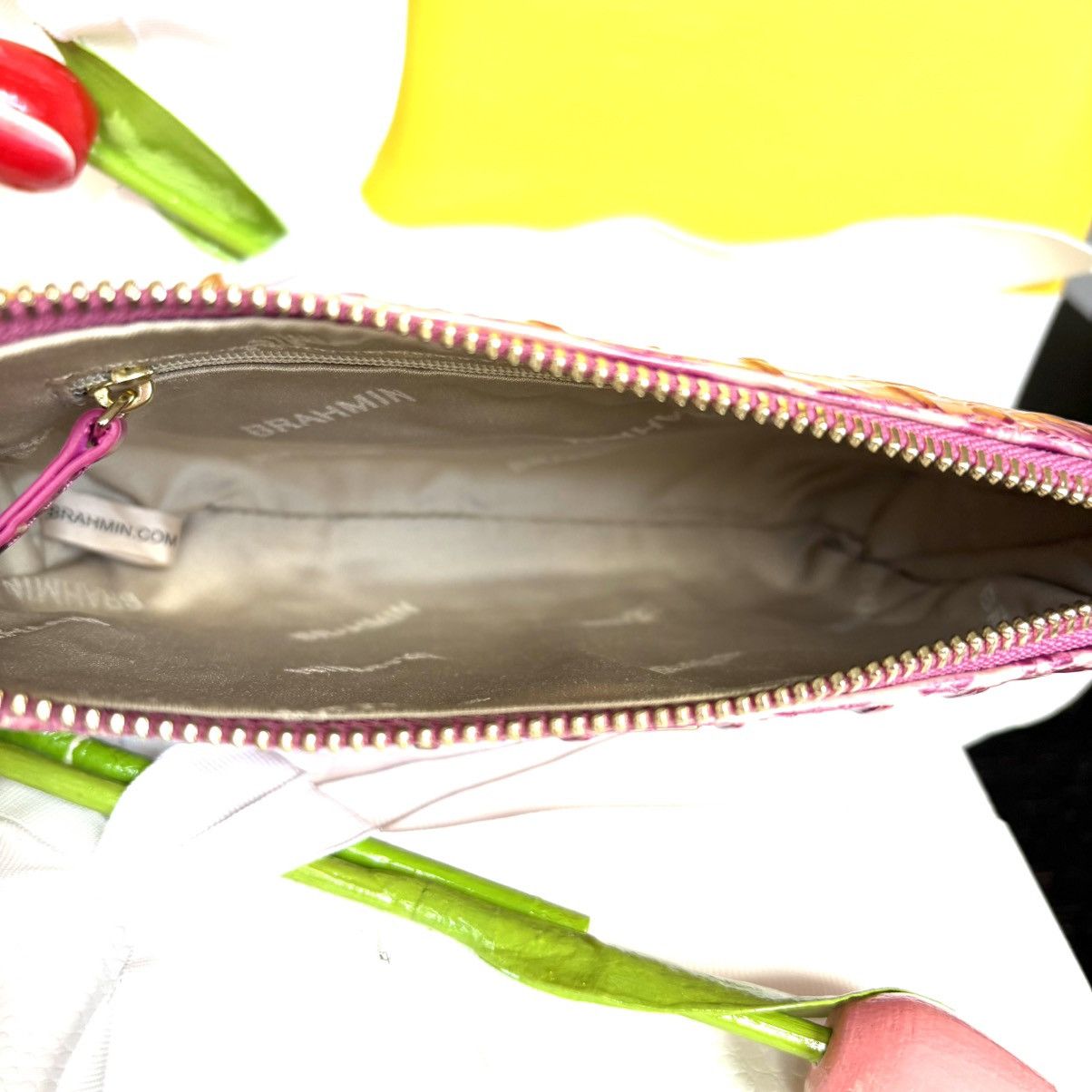BRAHMIN Daisy Wristlet/Clutch Size ONE SIZE - 5 Thumbnail