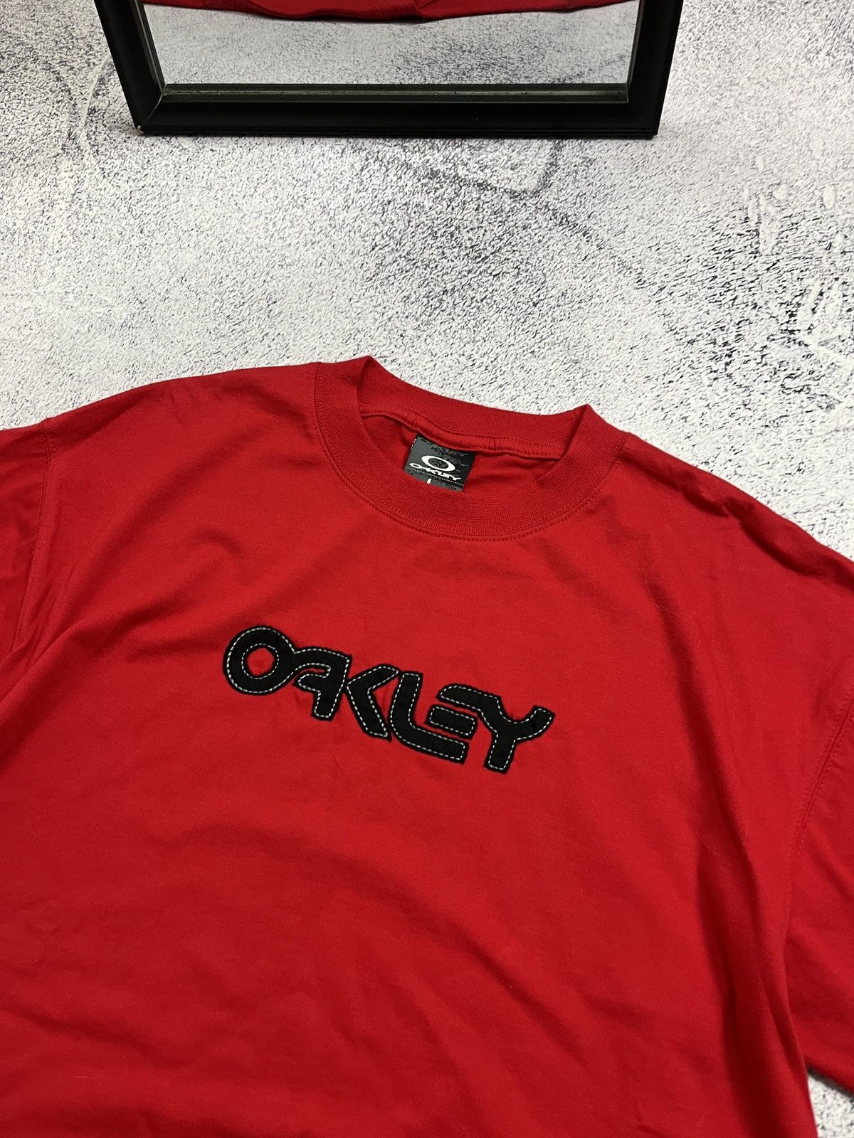 Oakley × Vintage Oakley T-shirt Vintage Big Logo Oversized Baggy Fit Y2k Size US L / EU 52-54 / 3 - 5 Thumbnail
