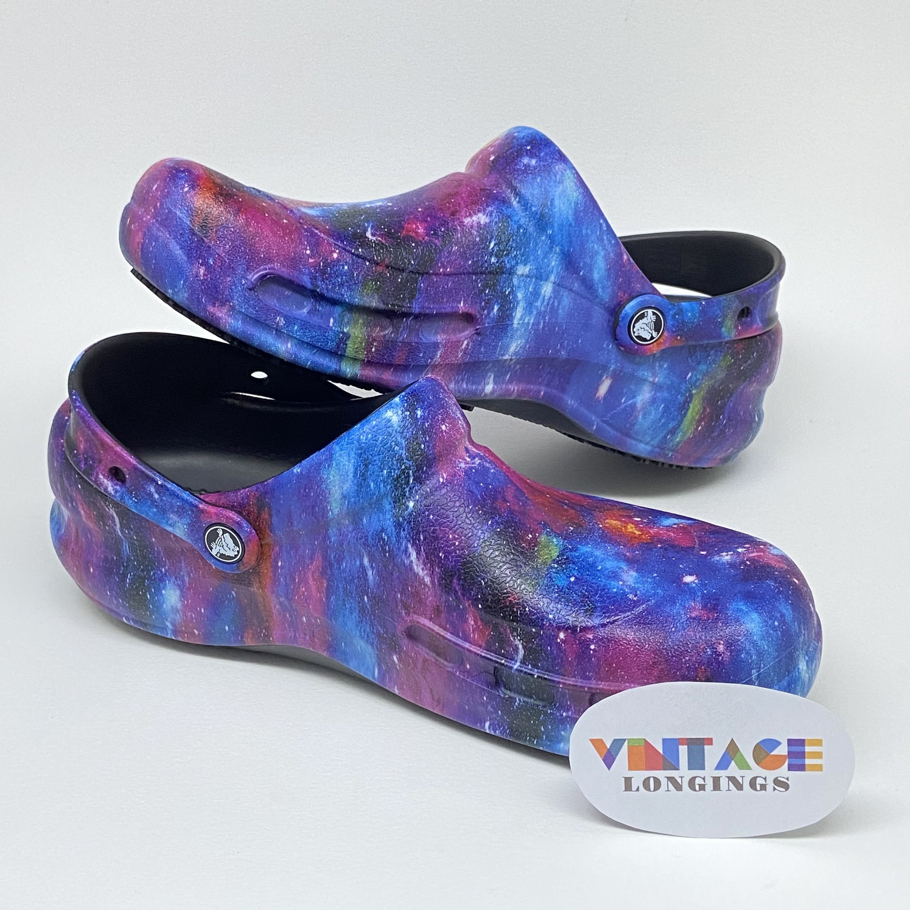 Crocs Crocs Galaxy Adult Bistro Clogs NoSlip Work Shoes - M10 W12 Size US 10 / EU 43 - 10 Thumbnail