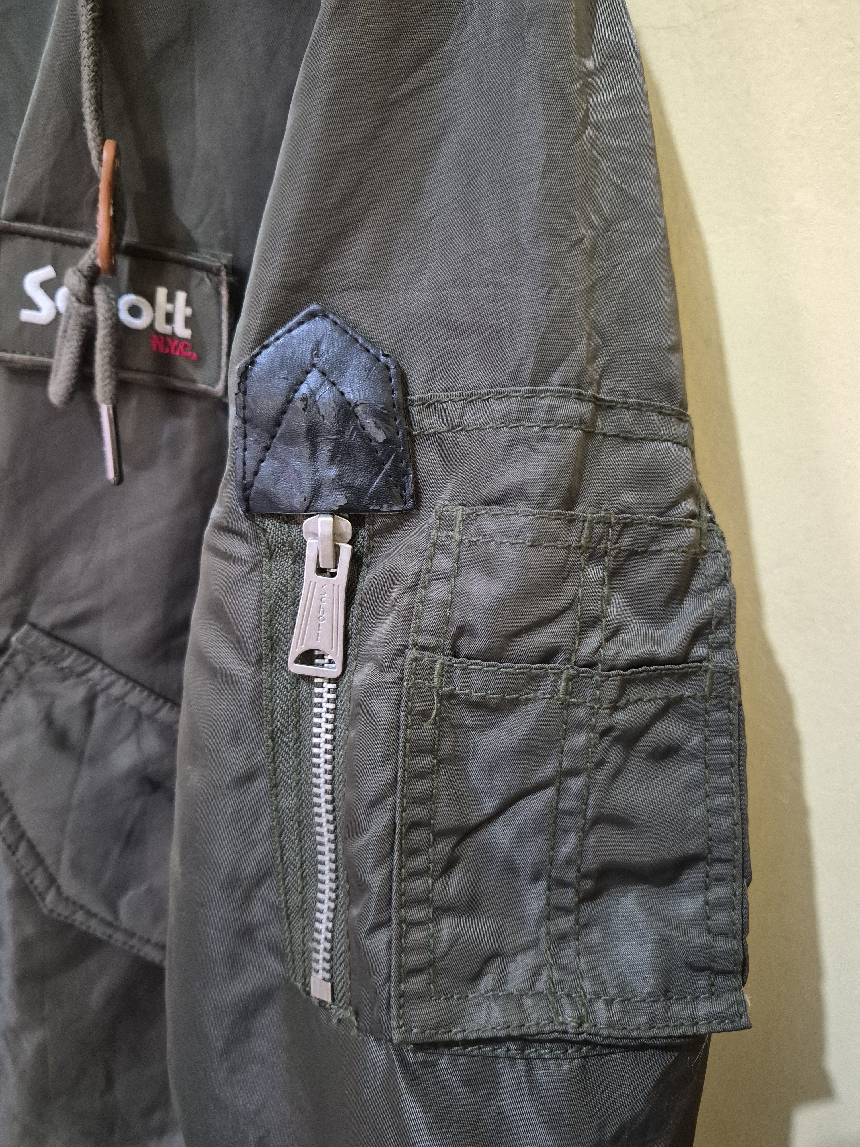 Schott SCHOTT FLIGHT JACKET MIL-J-3119GN Size US M / EU 48-50 / 2 - 6 Thumbnail