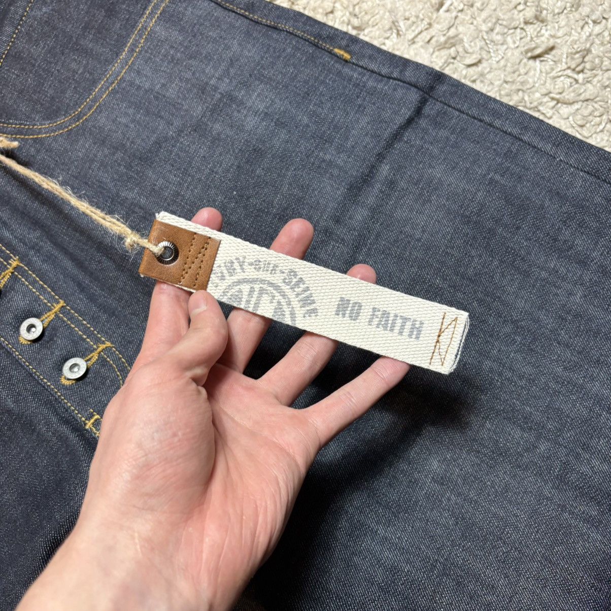 No Faith Studios NO/FAITH STUDIO DENIM JEANS Size US 34 / EU 50 - 6 Thumbnail