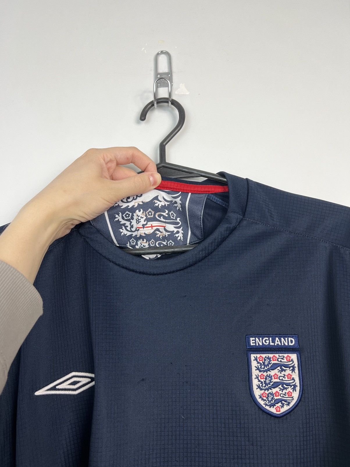 Umbro × Vintage Soccer Jersey Umbro England Vintage 90’s 00’s Size US XL / EU 56 / 4 - 2 Thumbnail