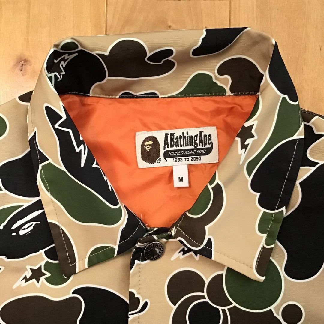 Bape BAPE College logo coach jacket STA CAMO a bathing ape Size US M / EU 48-50 / 2 - 5 Thumbnail