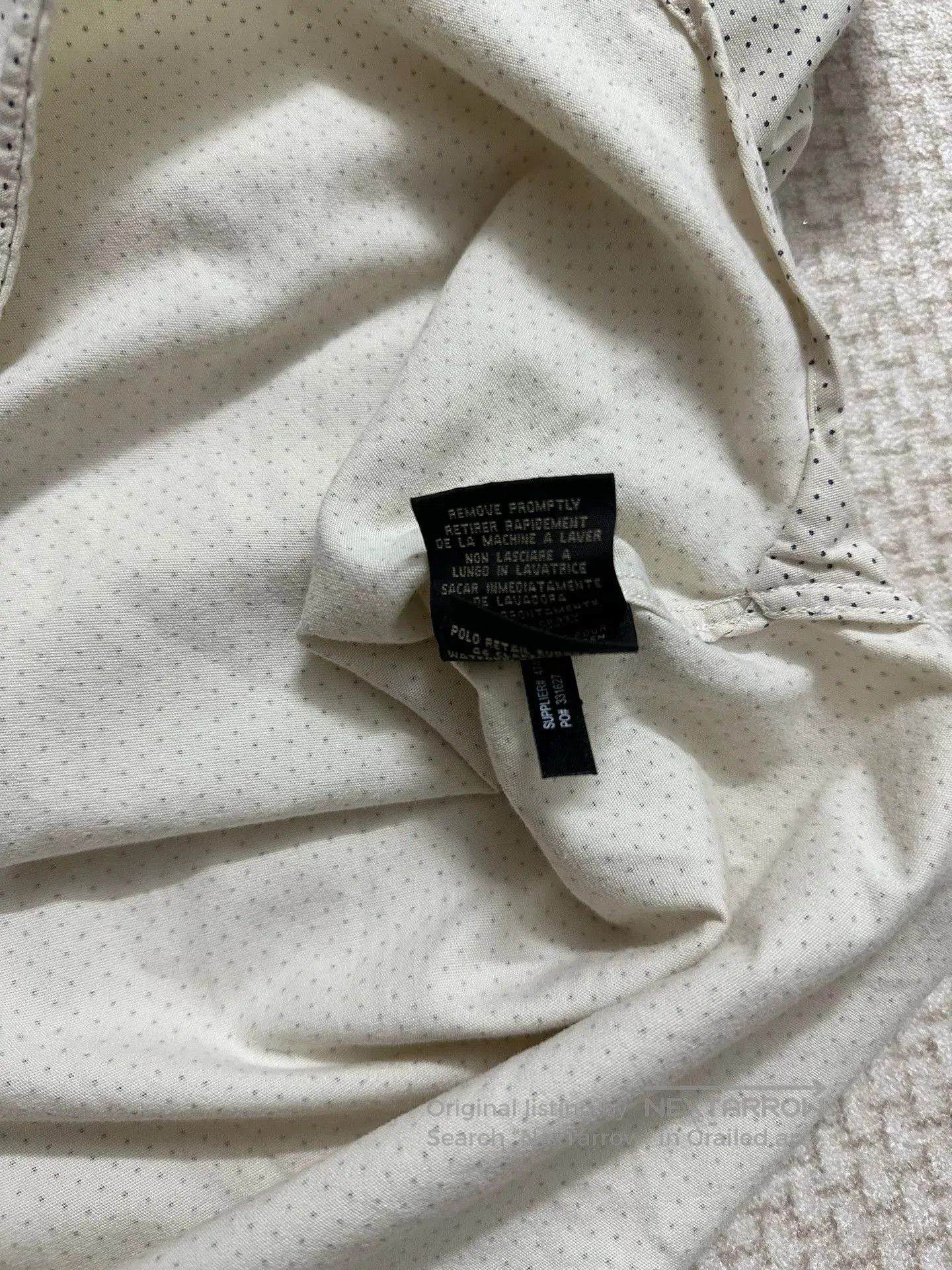 RRL Ralph Lauren RRL Double RL Polka Dot Pullover Work Shirt. Size US S / EU 44-46 / 1 - 7 Thumbnail