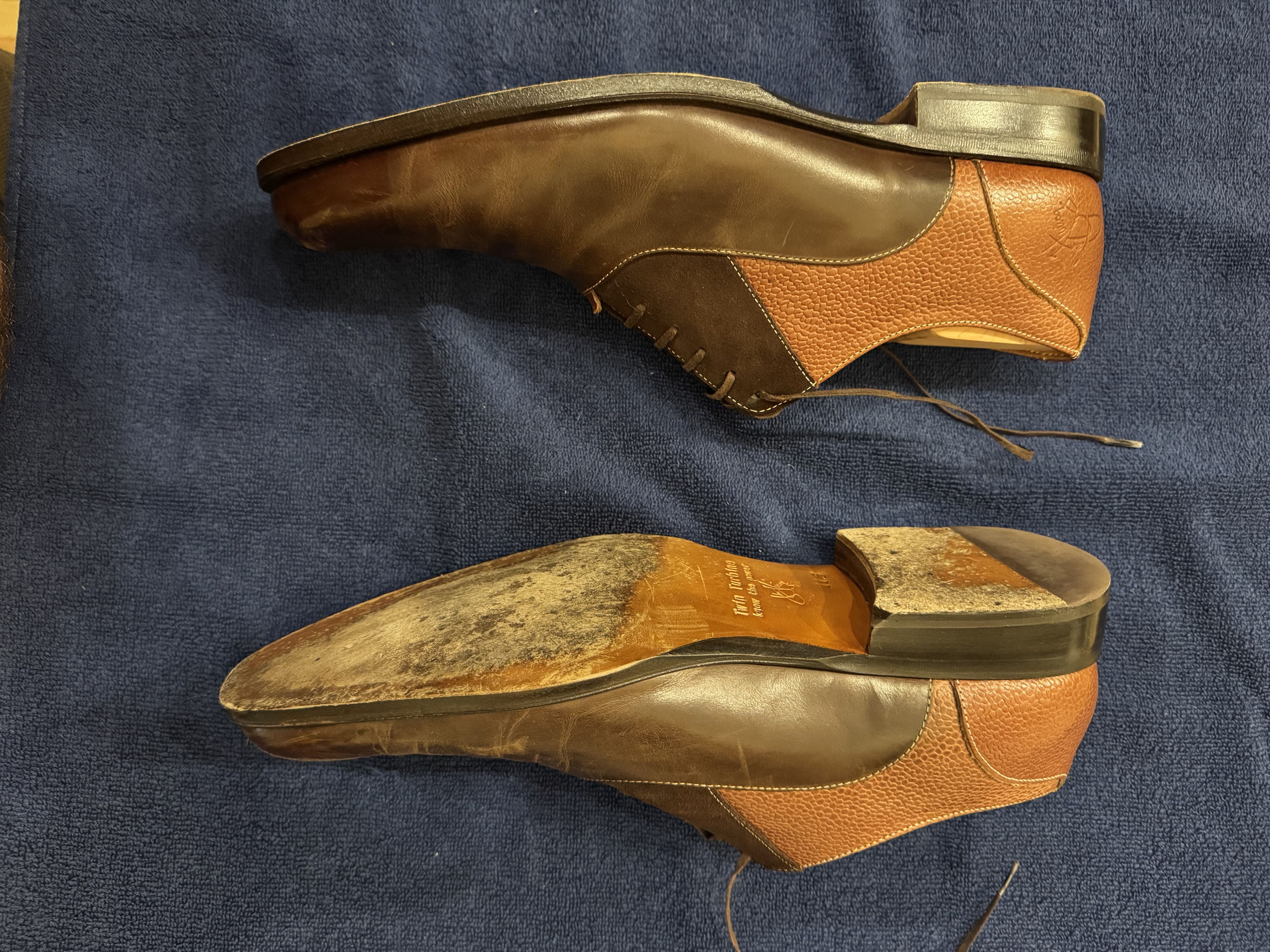 John Fluevog John Fluevog Brown Dress Shoe US11.5 Size US 11.5 / EU 44-45 - 4 Thumbnail