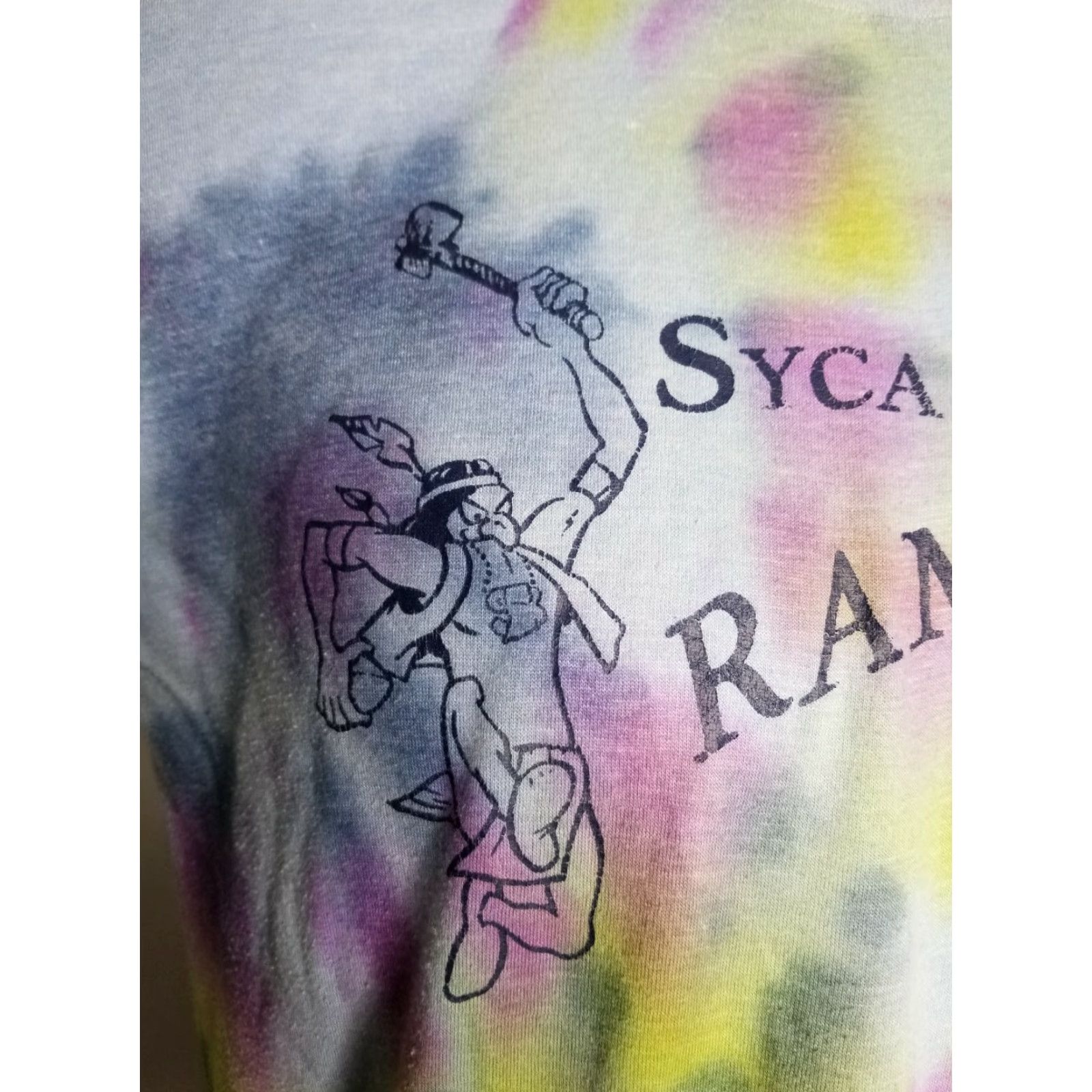 Vintage Vintage Mens XL Sycamore Rampage Native Tie Dye American T Shirt Single Stitch Size US XL / EU 56 / 4 - 5 Thumbnail