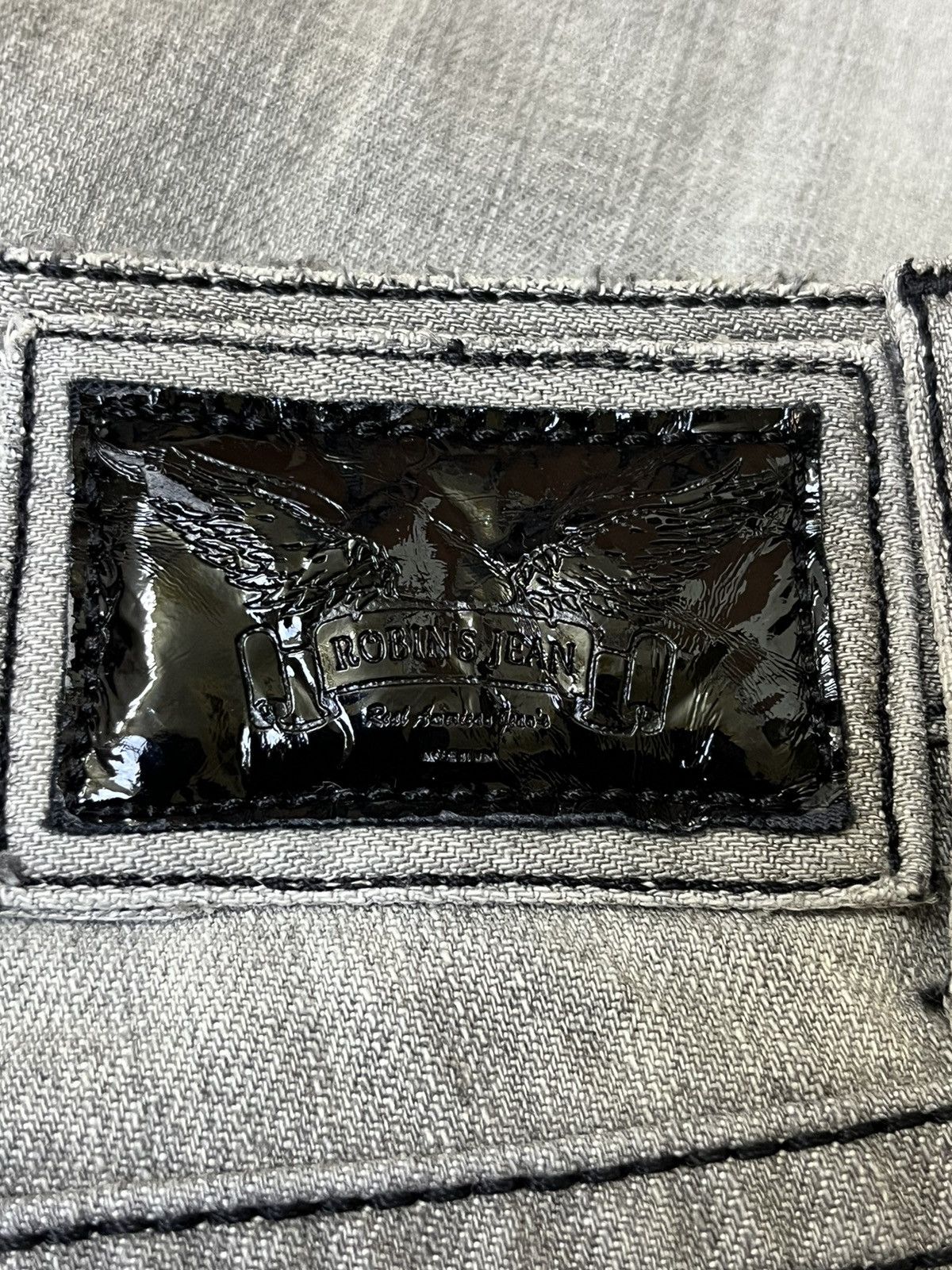 Robins Jeans SICK🔥VINTAGE ROBIN’S JEAN GREY LOWRISE STRAIGHT CUT JEANS Size US 44 / EU 60 - 21 Thumbnail