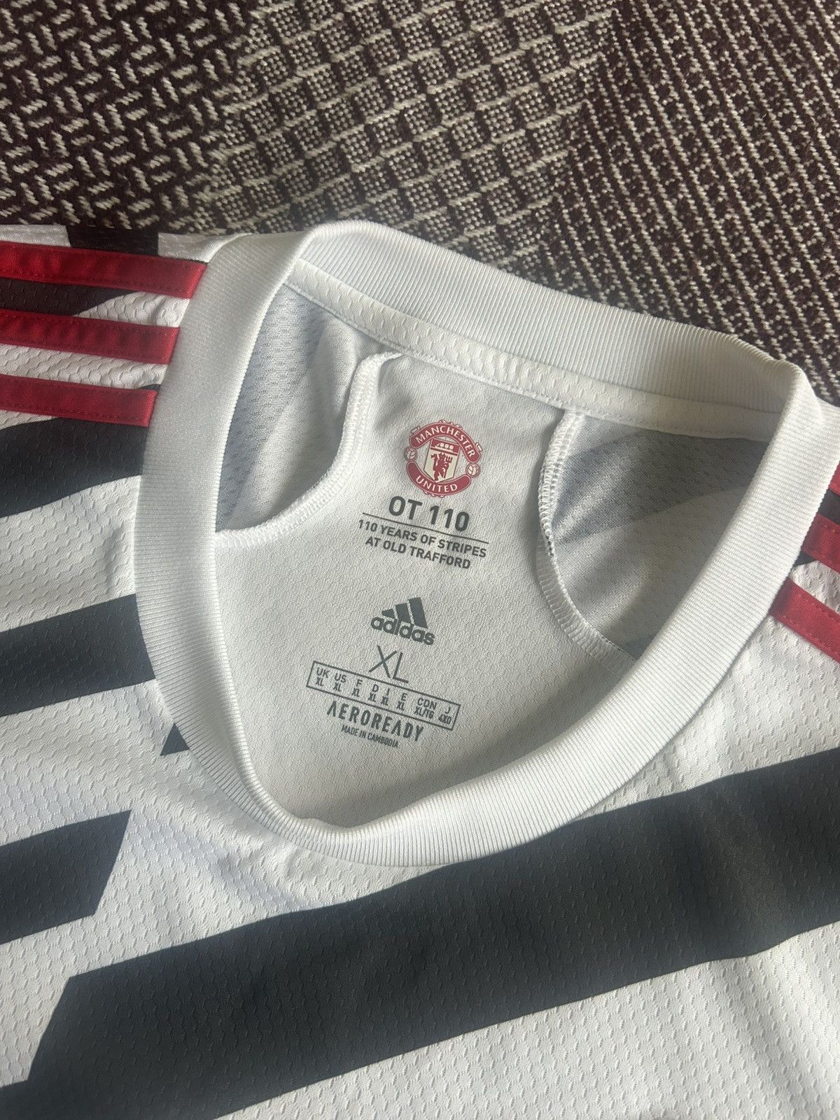Adidas Manchester United x Nike Soccer Jersey Football Shirt Sz XL Size US XL / EU 56 / 4 - 8 Thumbnail