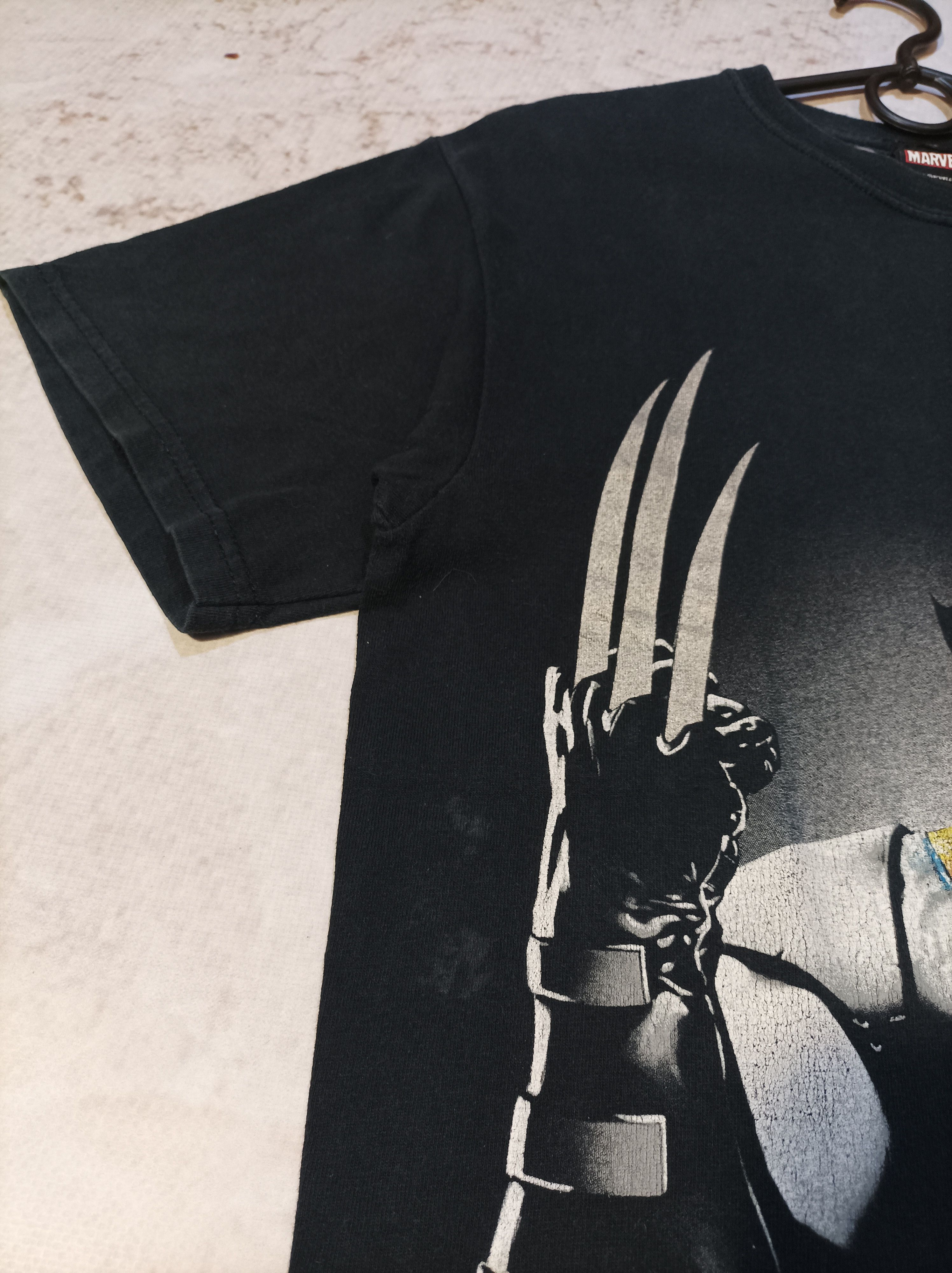 Marvel Comics Vintage 2000's Marvel Wolverine Mad Engine Big Graphic Tee M Size US M / EU 48-50 / 2 - 3 Thumbnail