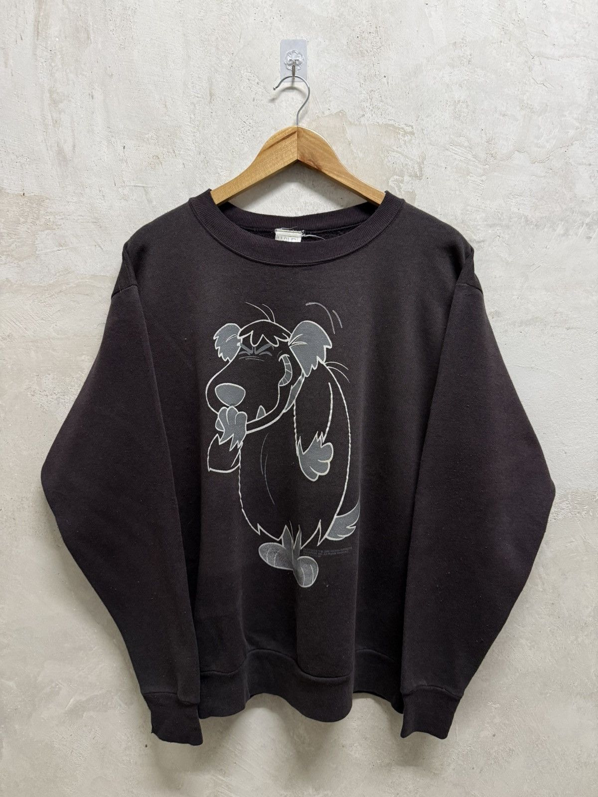 Cartoon Network Vintage Wacky Races Hanna Barbera Mirror Print Sweatshirt Size US M / EU 48-50 / 2 - 1 Thumbnail