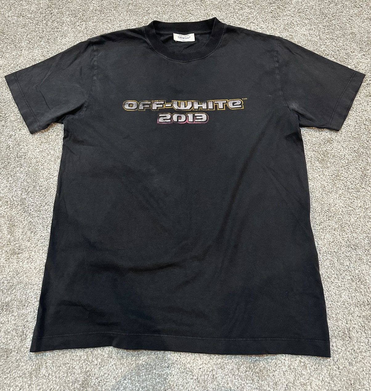 Off-White Off-White Black Digit Bacchus 2013 T-Shirt Size Small Size US S / EU 44-46 / 1 - 1 Thumbnail