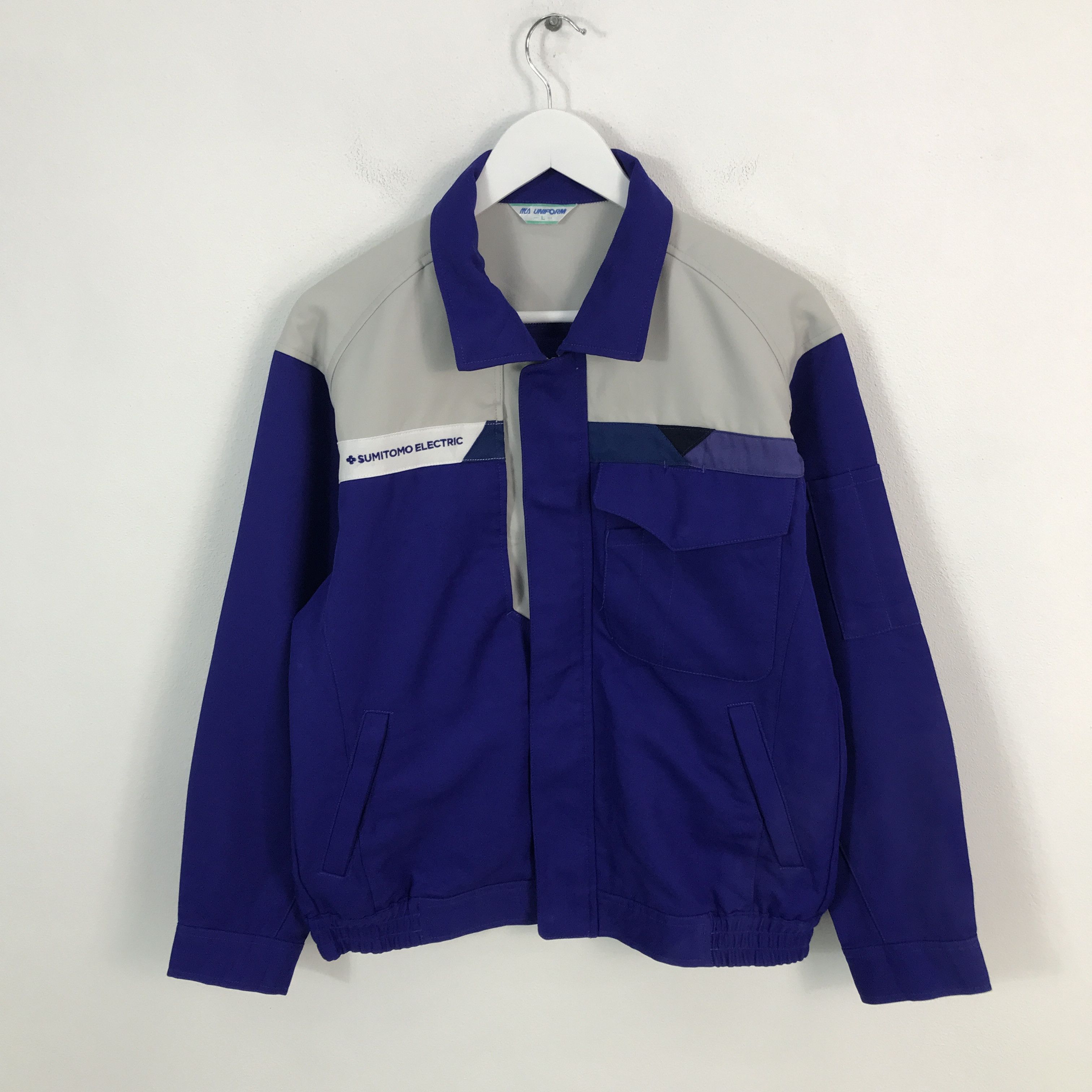 Japanese Brand Sumimoto Electric Worker Uniform Jacket Size US L / EU 52-54 / 3 - 1 Thumbnail