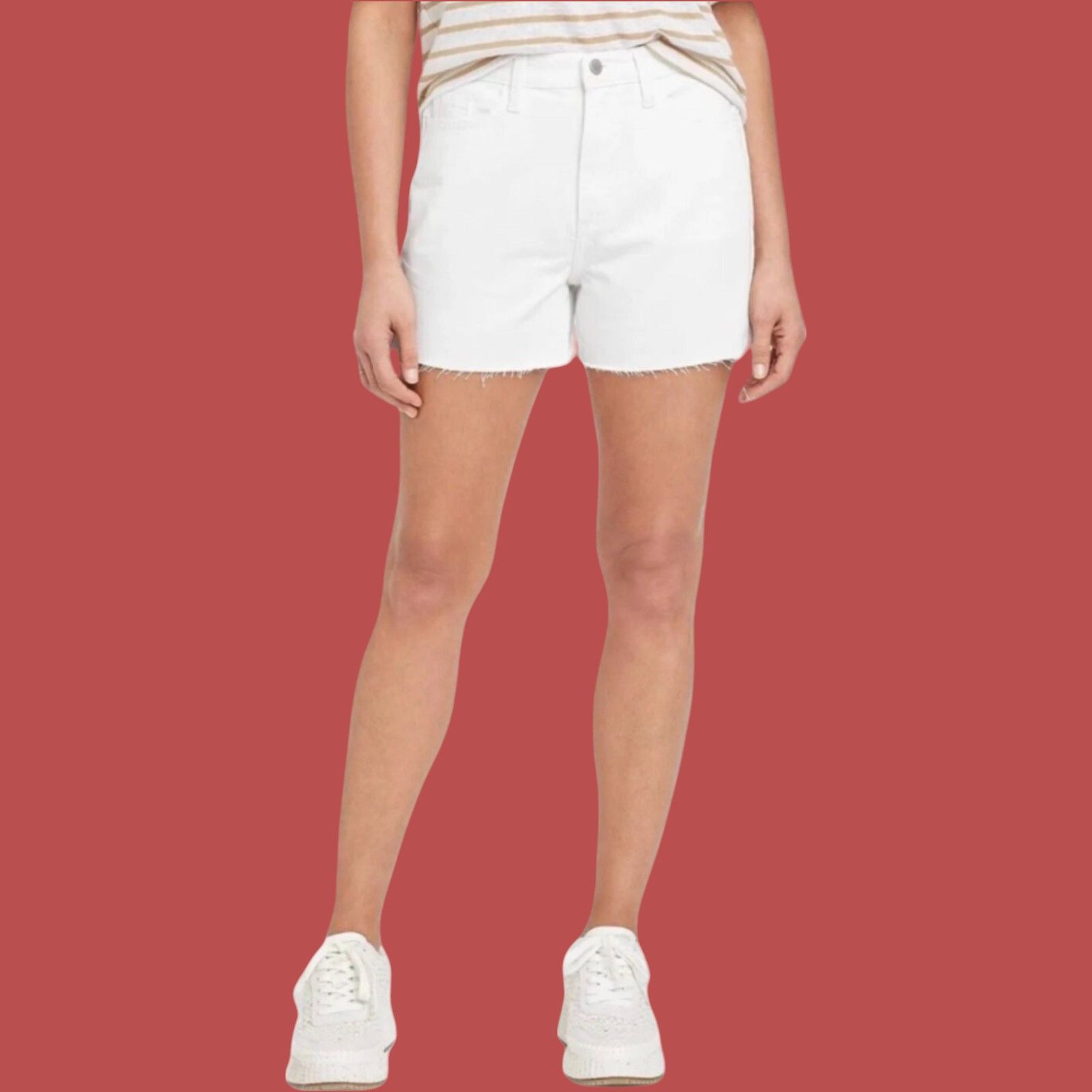 Other Universal Thread- Women's Boyfriend Jean Shorts- Relaxed Hip Size 32" / US 10 / IT 46 - 1 Thumbnail