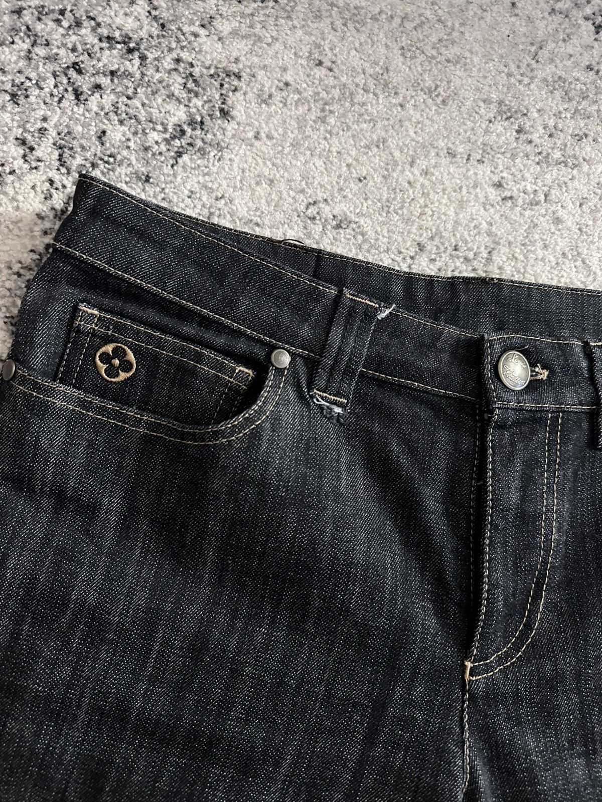 Louis Vuitton Louis Vuitton LV Luxury Jeans Size 28" / US 6 / IT 42 - 7 Thumbnail