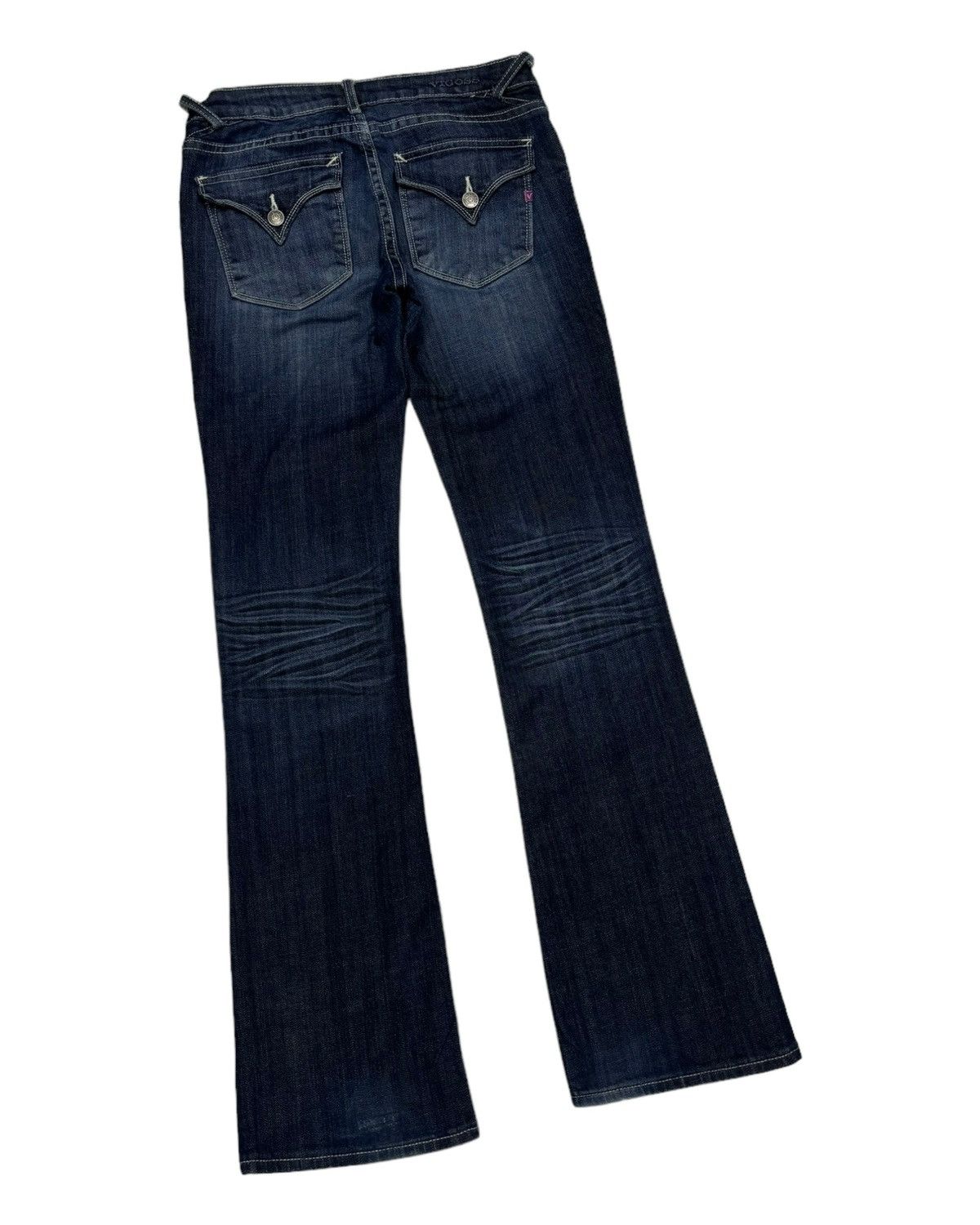 If Six Was Nine Flare Jeans Blue Denim Vigoss Brand Bootcut Flared Denim Size 28" / US 6 / IT 42 - 4 Thumbnail
