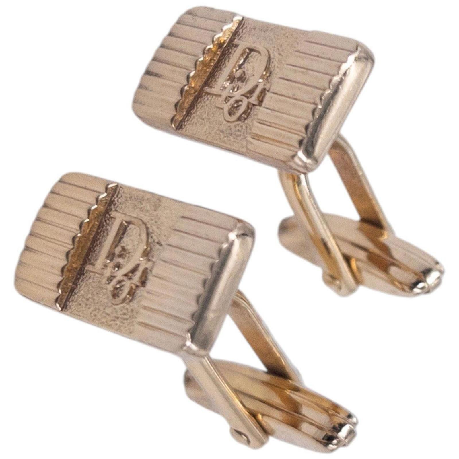 Dior Vintage Dior Embossed Cufflinks Size ONE SIZE - 2 Thumbnail