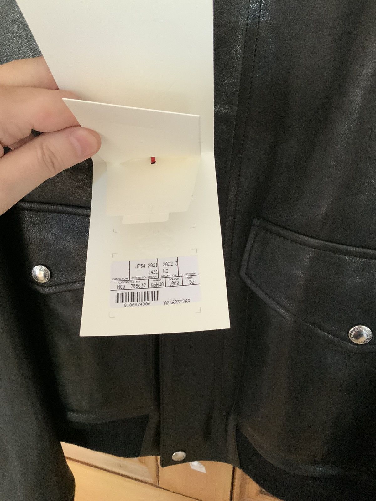 Alexander McQueen Alexander McQueen Leather Bomber Jacket Size US L / EU 52-54 / 3 - 5 Thumbnail