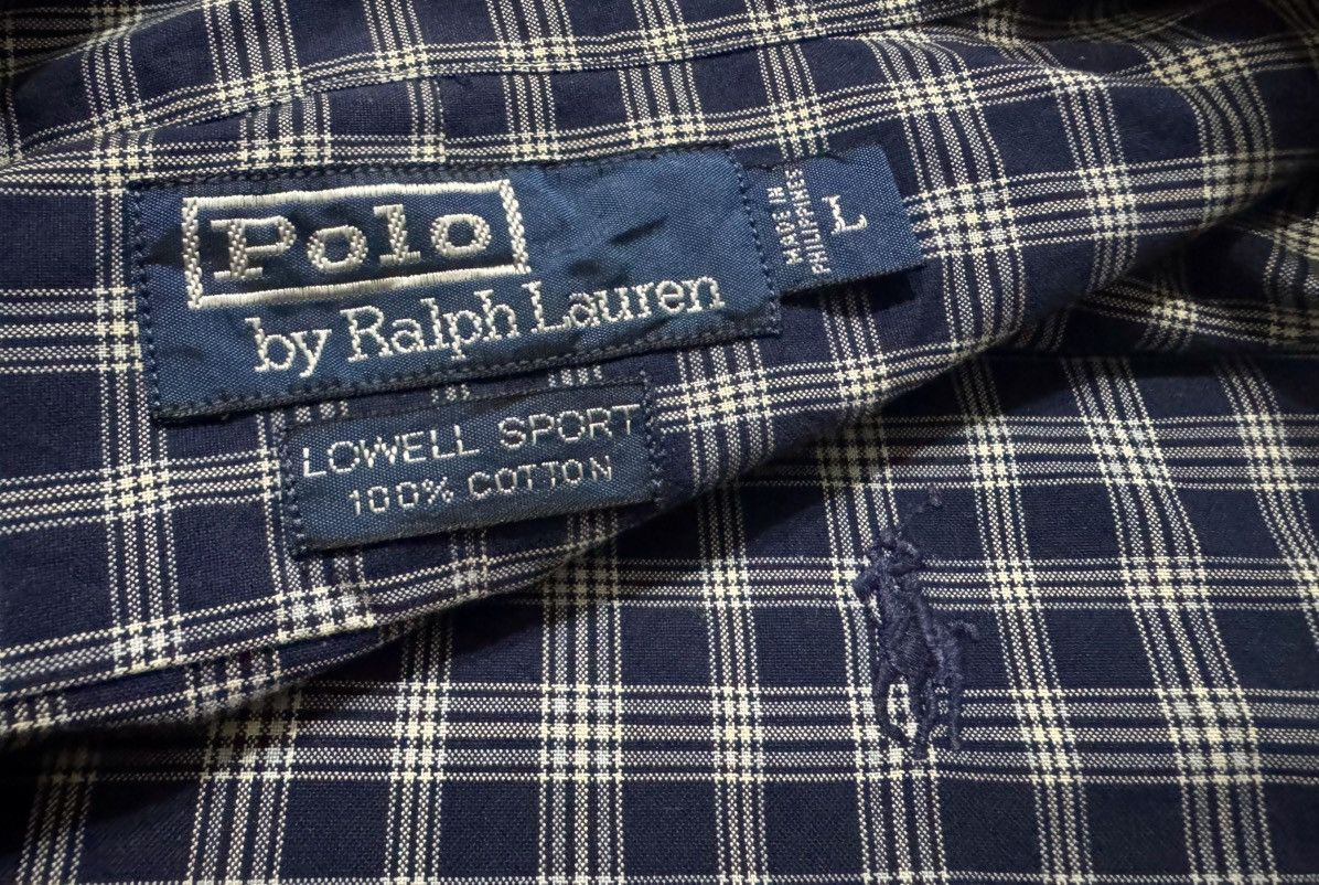 Ralph Lauren Polo by Ralph Lauren Checkered Size US L / EU 52-54 / 3 - 3 Thumbnail