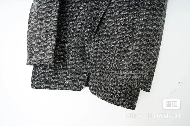 Yohji Yamamoto Yohji Yamamoto Wool Loose Fit Blazer. Size US S / EU 44-46 / 1 - 3 Thumbnail