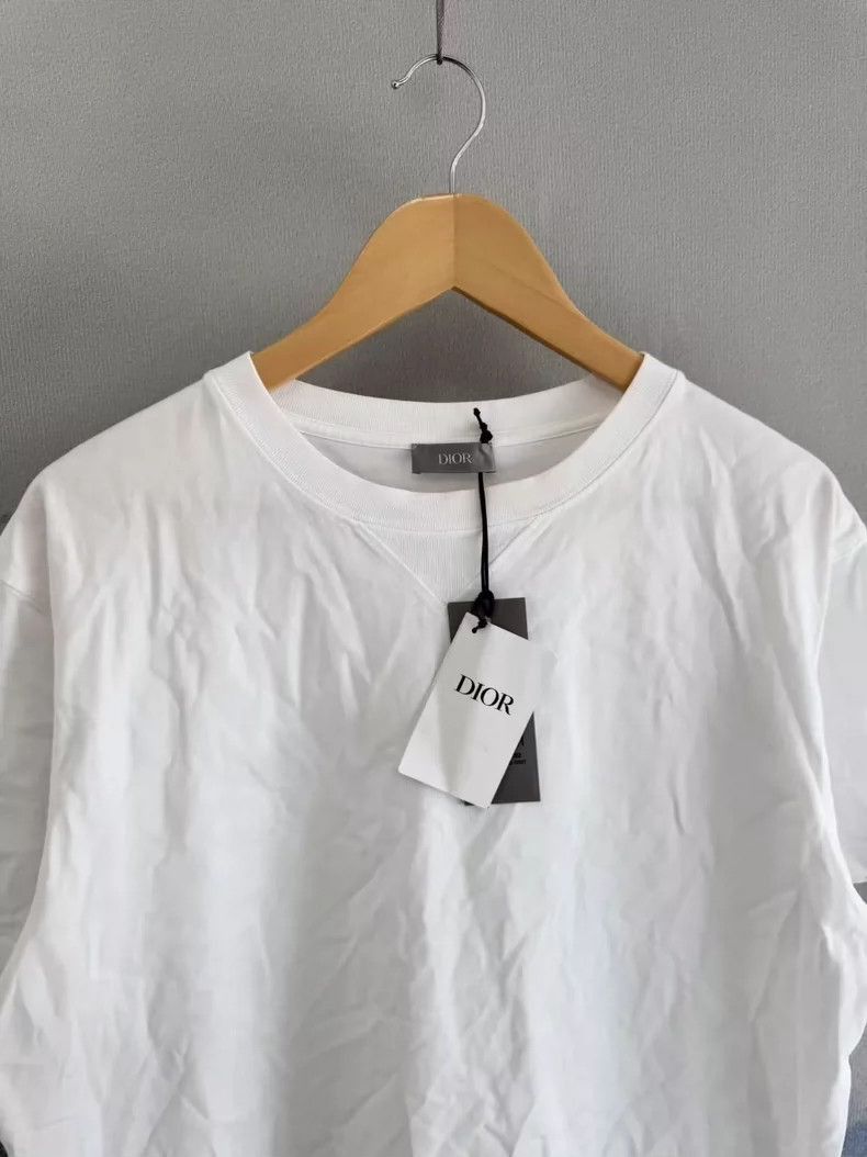 Dior Dior Short Sleeve White T-2505 Size US XL / EU 56 / 4 - 4 Thumbnail