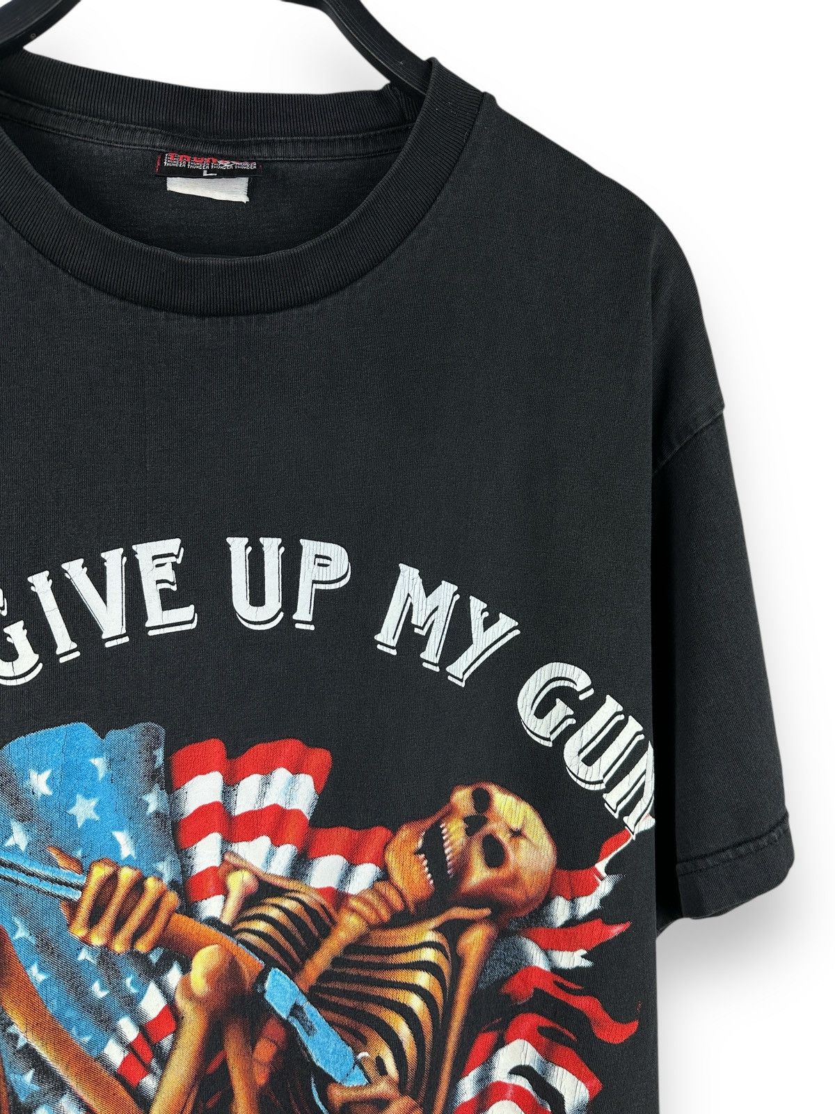 Vintage I'll Give Up My Gun When Pry It From My Cold Dead Fingers Size US L / EU 52-54 / 3 - 3 Thumbnail