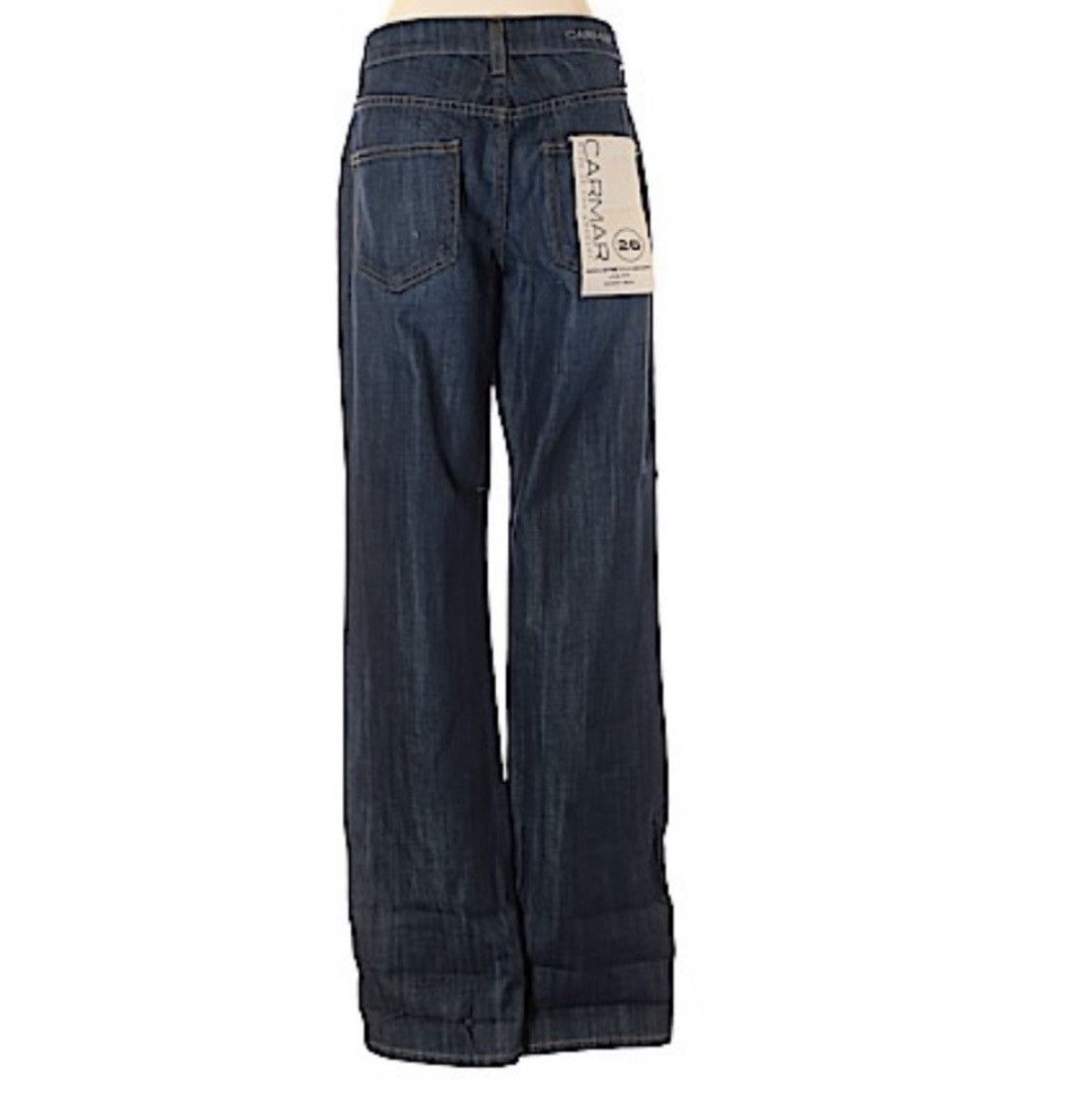 Other LF CARMAR DARK WASH LOW FIT BAGGY JEANS Size 30" / US 8 / IT 44 - 10 Thumbnail
