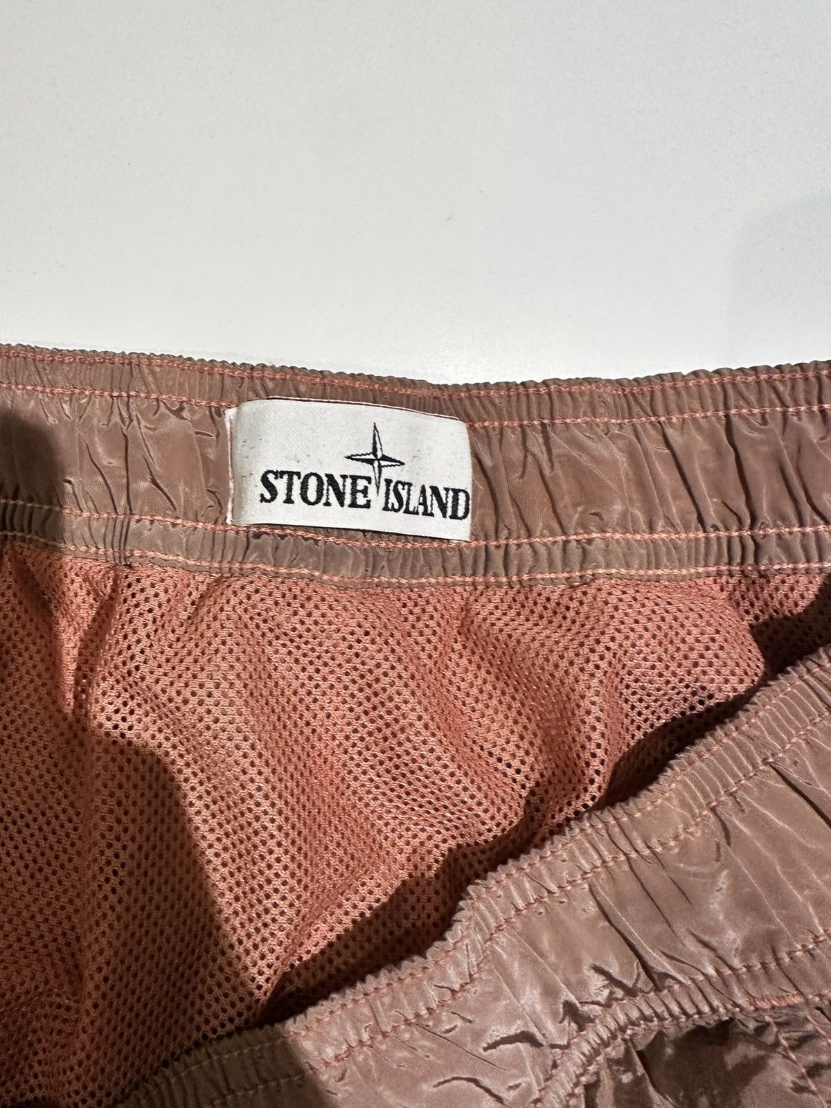 Stone Island Stone Island Metal Nylon Shorts - Pink Size US 32 / EU 48 - 5 Thumbnail
