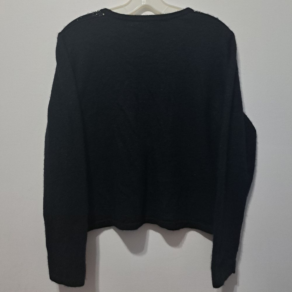 Other Avalin Angora Rhinestones Embellished Y2K Cardigan Gothic Sw Size L / US 10 / IT 46 - 13 Thumbnail