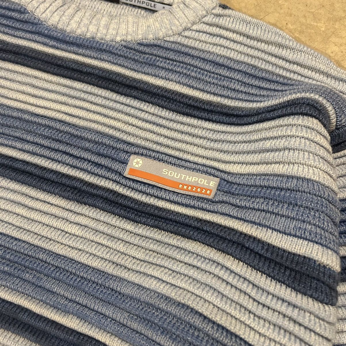 Southpole × Vintage Crazy Vintage Y2K Southpole 3D Knit Chunky Sweater Size US L / EU 52-54 / 3 - 4 Thumbnail
