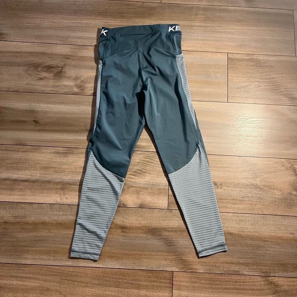 Nike Nike Pro Blue Athletic Workout Leggings Women XS Bin O-66 Size 25" / US 0 / IT 36 - 4 Thumbnail