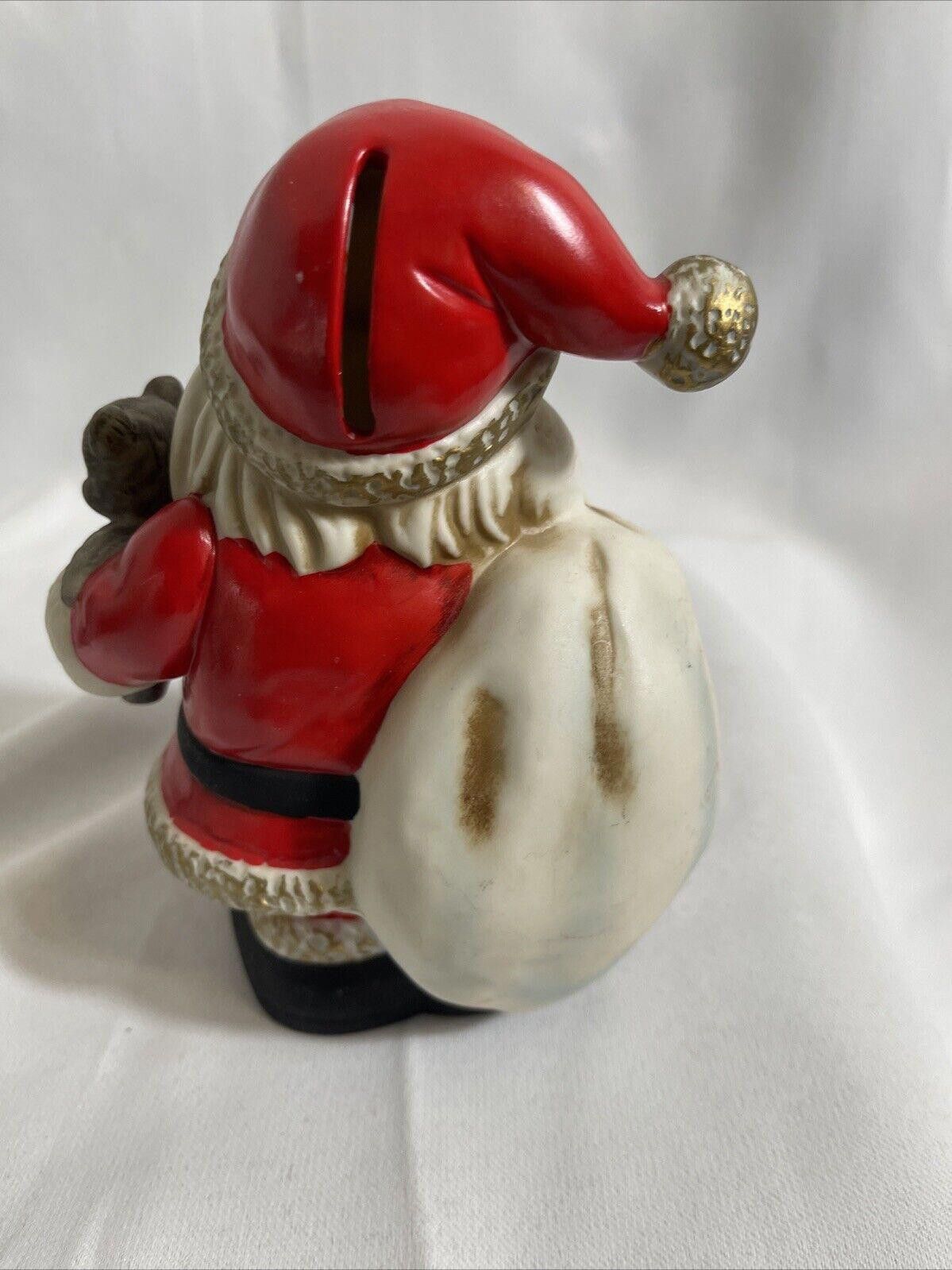 Designer Christmas Santa Claus Bank Home Interiors Model 5610 Size ONE SIZE - 3 Thumbnail